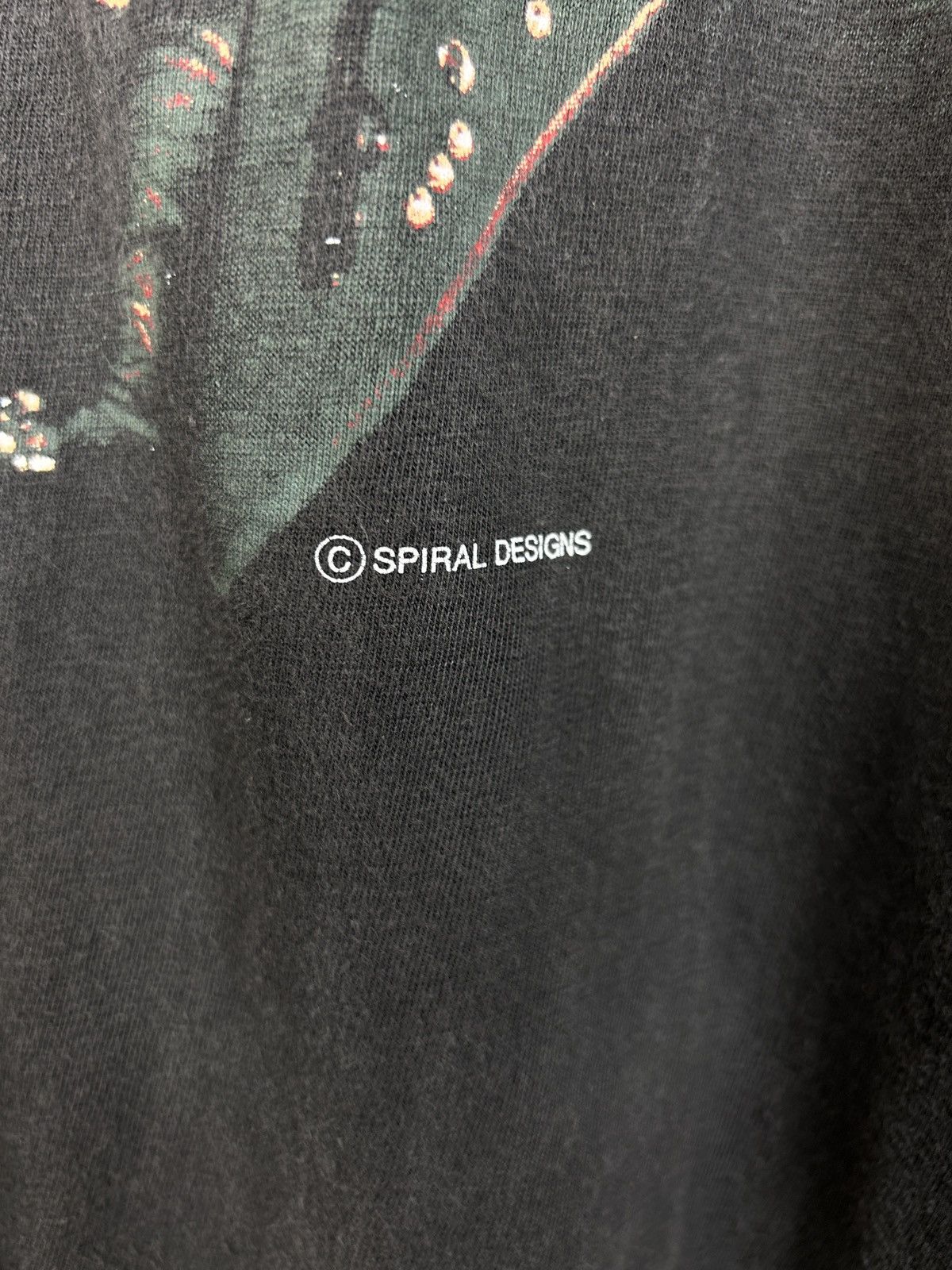 Band Tees 90s Vintage Slayer Spiral Designs Licensed Faded Long Sleeve Size US XL / EU 56 / 4 - 3 Thumbnail
