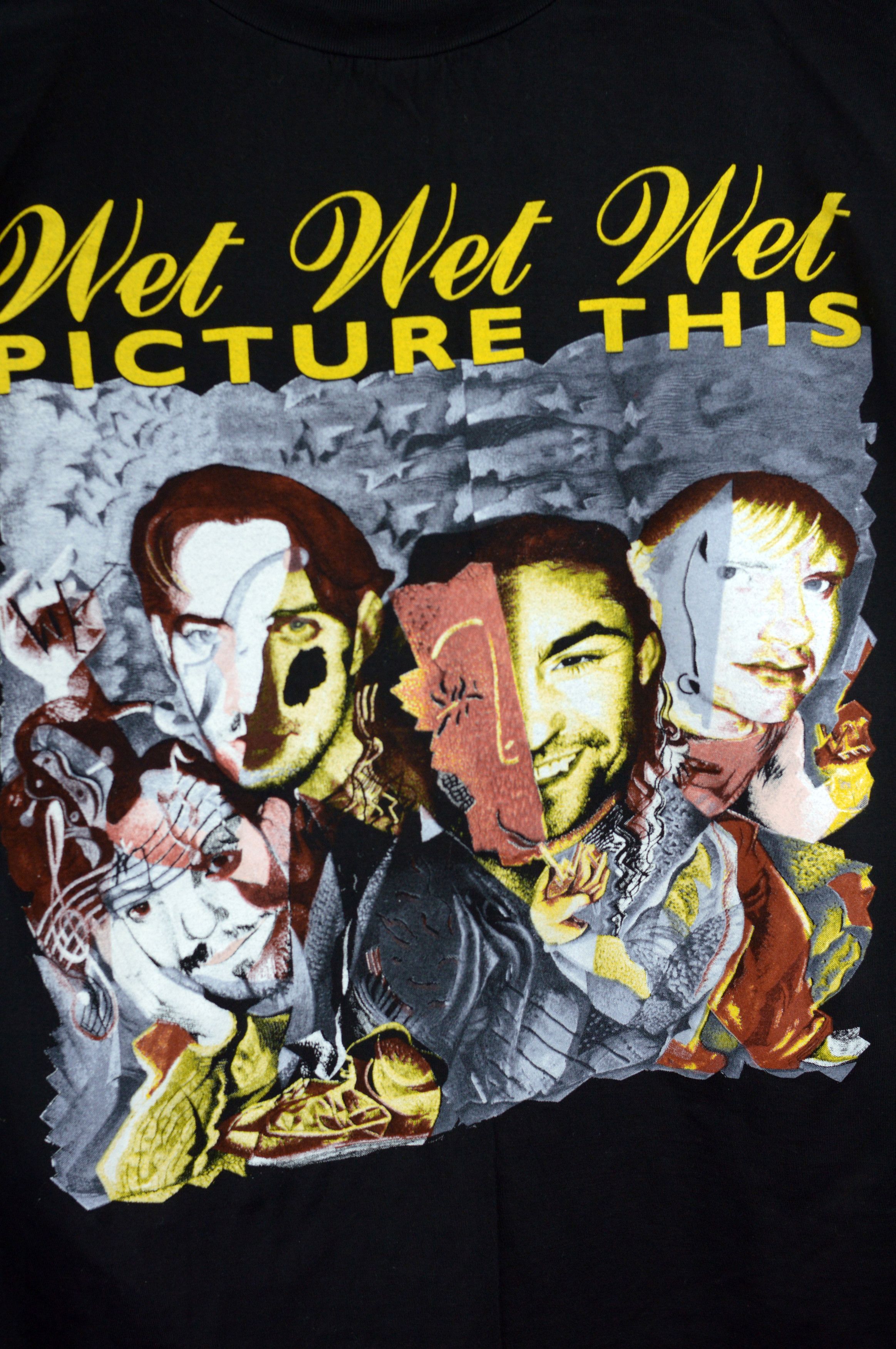 Vintage Vintage Wet Wet Wet Picture This 1995 tour t shirt Size US L / EU 52-54 / 3 - 3 Thumbnail