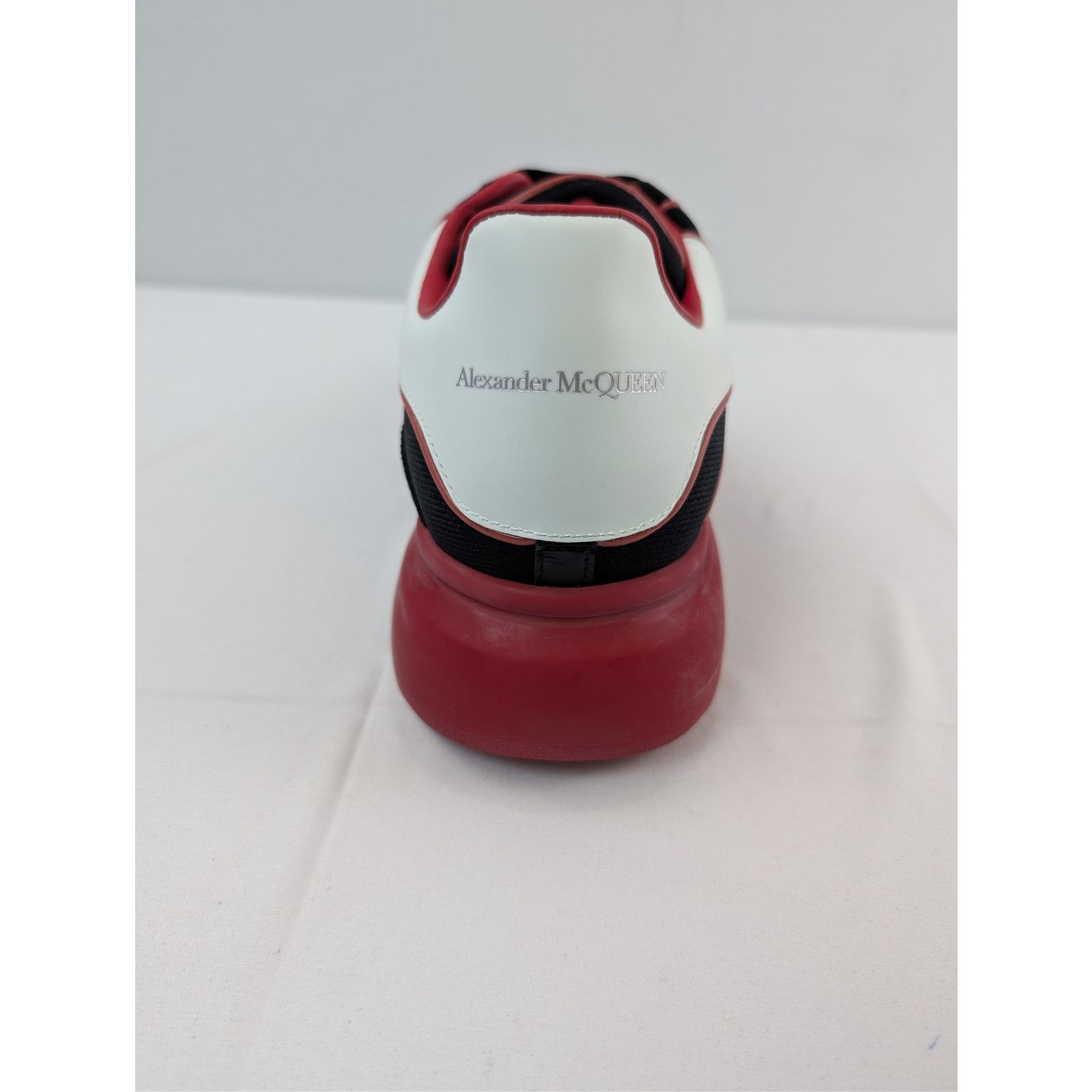Alexander McQueen o1rshd1 Waves Knit Sneakers in Black/Red/White 43 Size US 10 / EU 43 - 16 Thumbnail