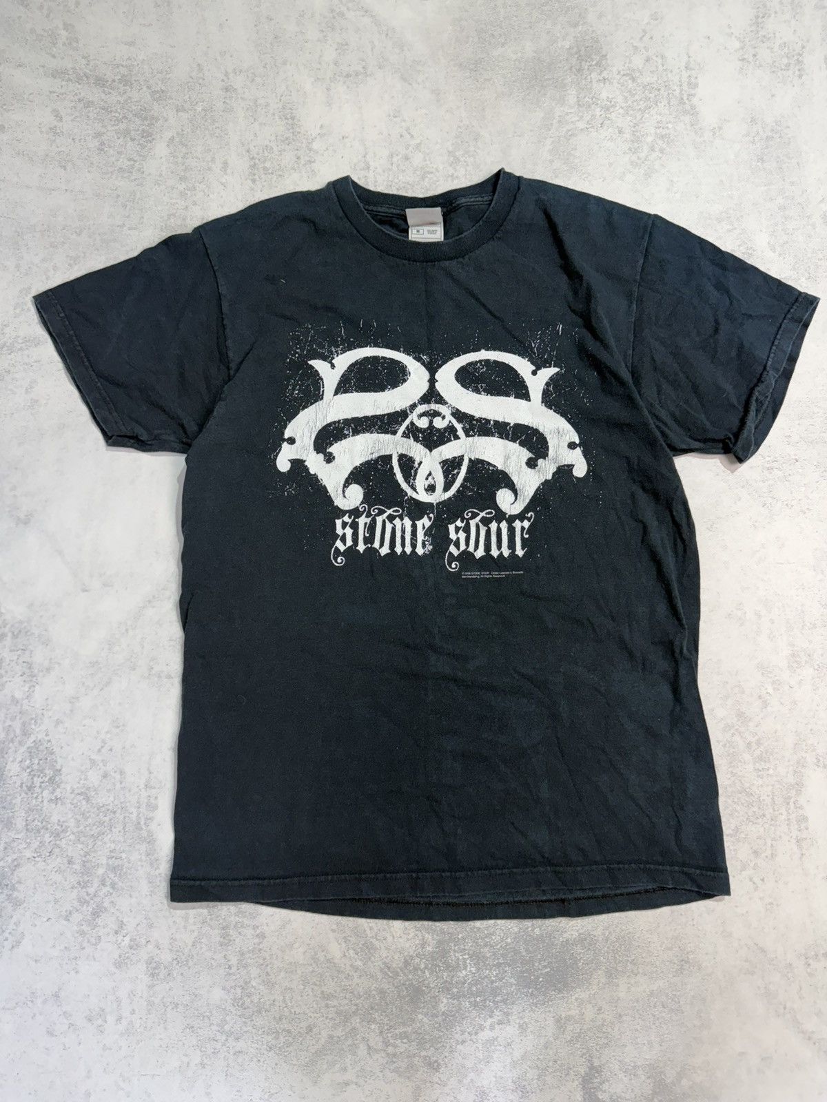 Fruit Of The Loom Vintage 2006 Stone Sour Band T-Shirt | Fruit of the Loom Size US M / EU 48-50 / 2 - 2 Thumbnail