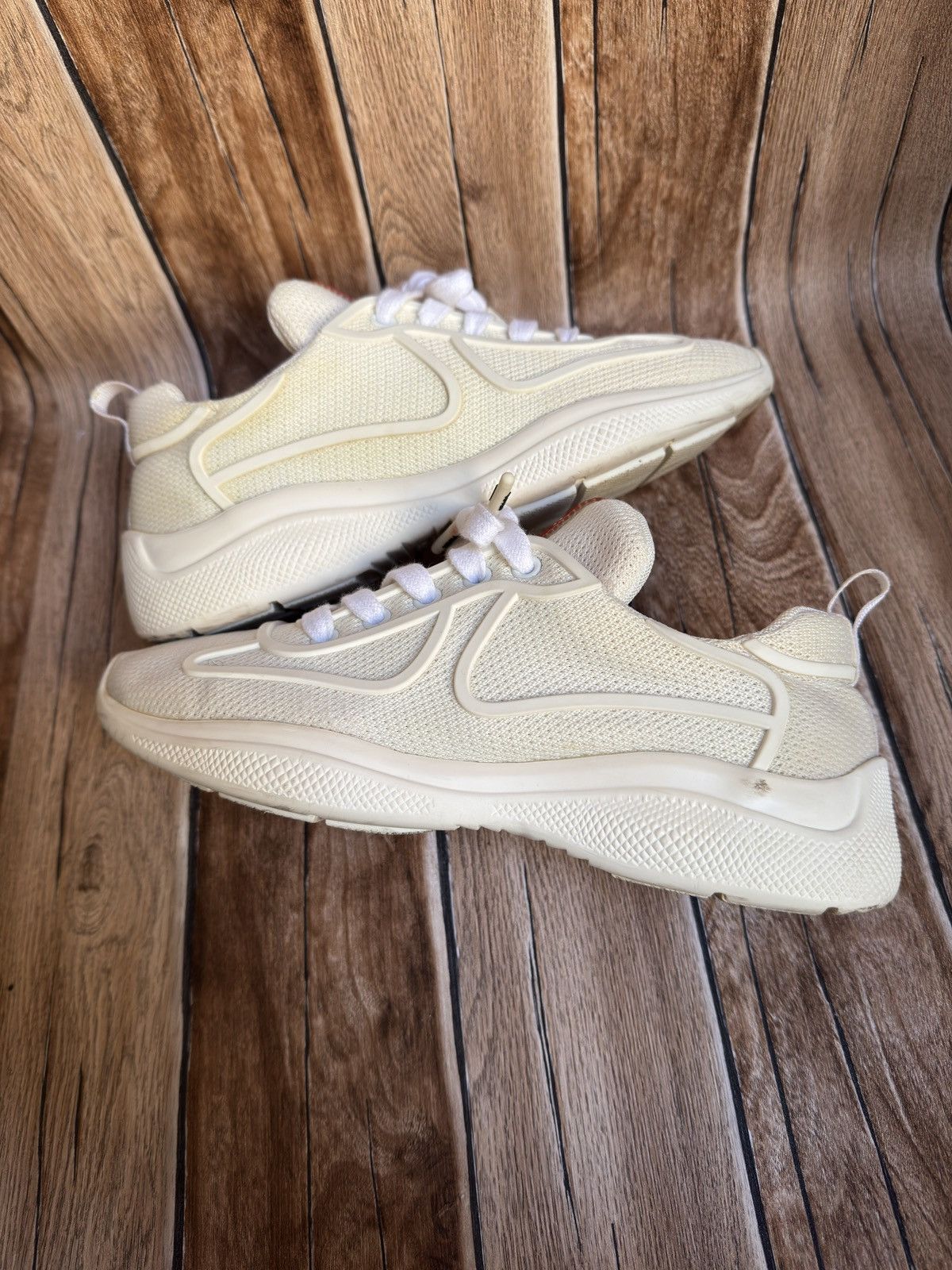 Prada fabric america cup sneakers Size US 5.5 / EU 38 - 14 Thumbnail