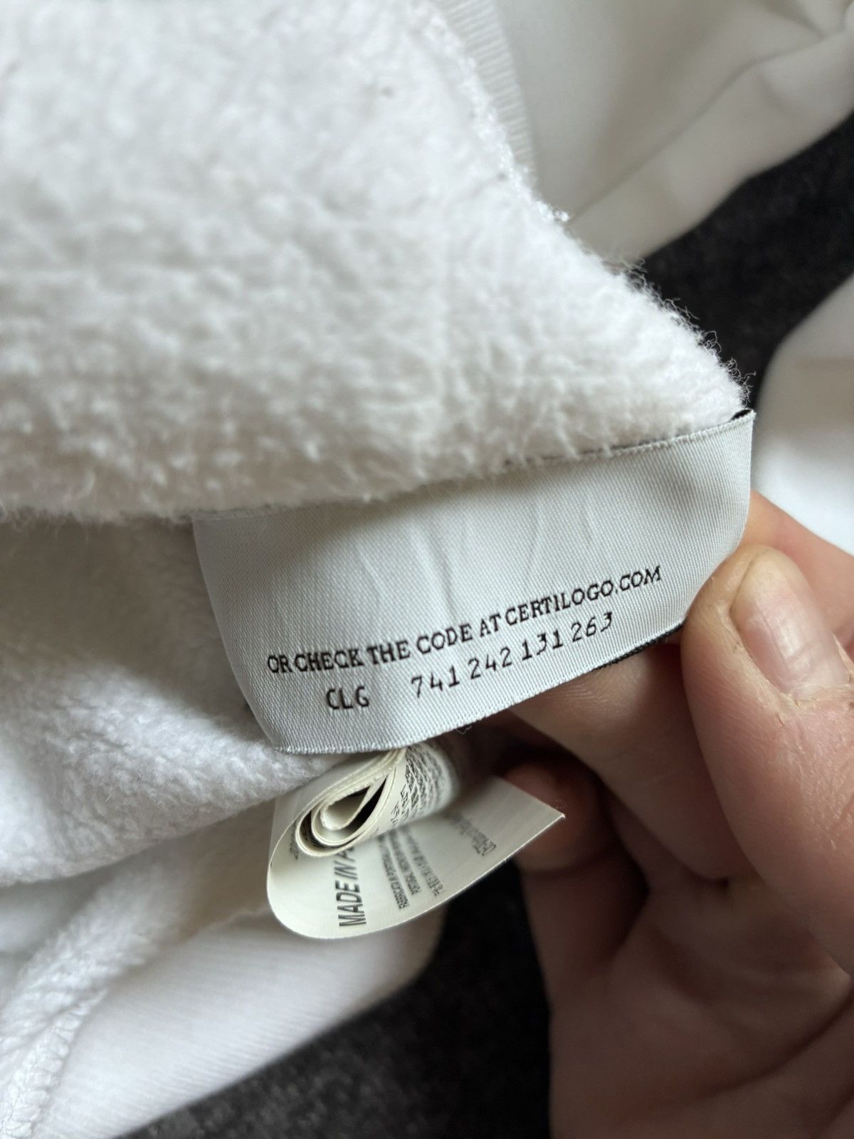 Off-White Off White Diagonal Helvetica Hoodie Size US XL / EU 56 / 4 - 7 Thumbnail
