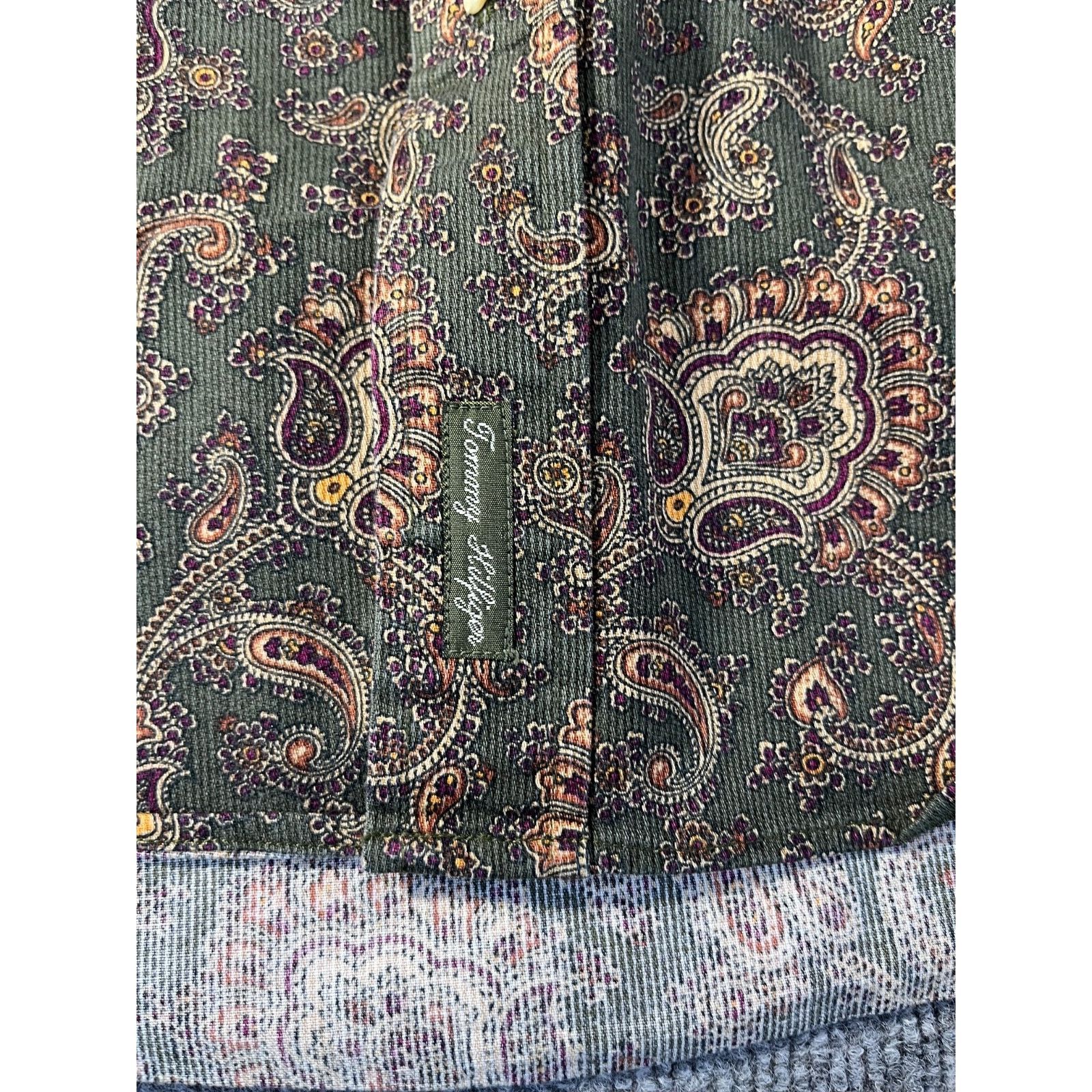 Tommy Hilfiger Tommy Hilfiger Shirt Mens M Paisley Button Long Sleeve 90s Size US M / EU 48-50 / 2 - 9 Thumbnail