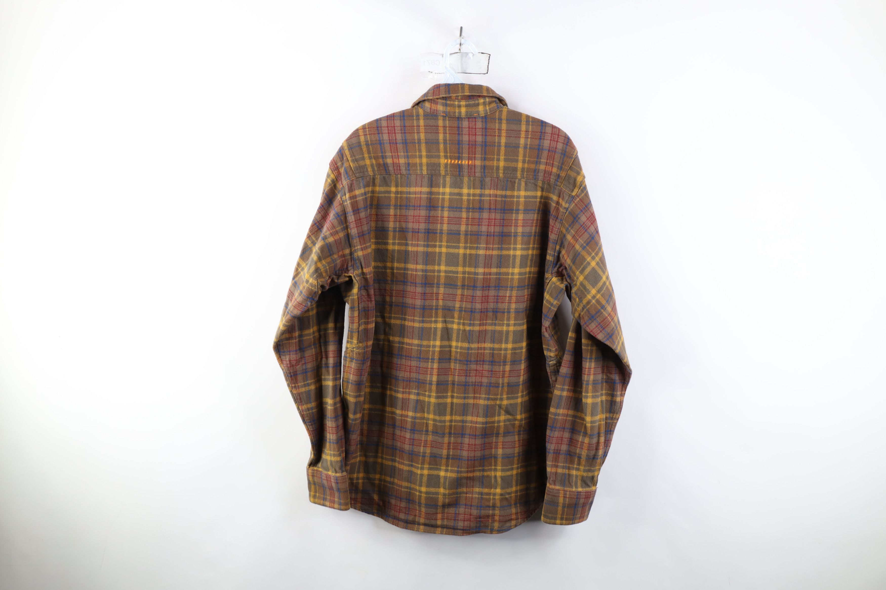Ariat Ariat Rebar Heavyweight Flannel Collared Button Shirt Plaid Size US S / EU 44-46 / 1 - 12 Thumbnail