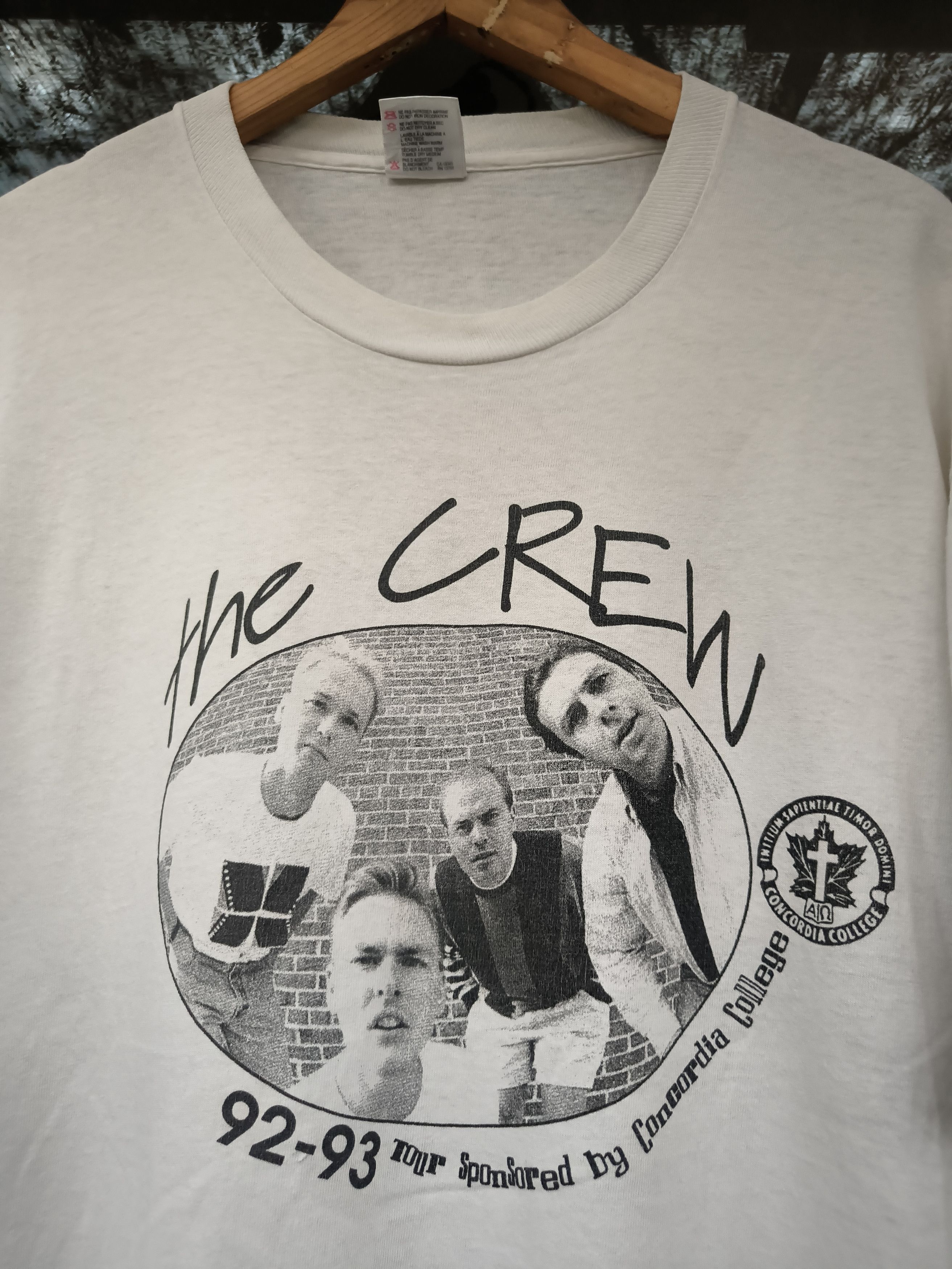 Band Tees Vintage 90s 7seconds (The crew) tour t shirt Size US XL / EU 56 / 4 - 2 Thumbnail