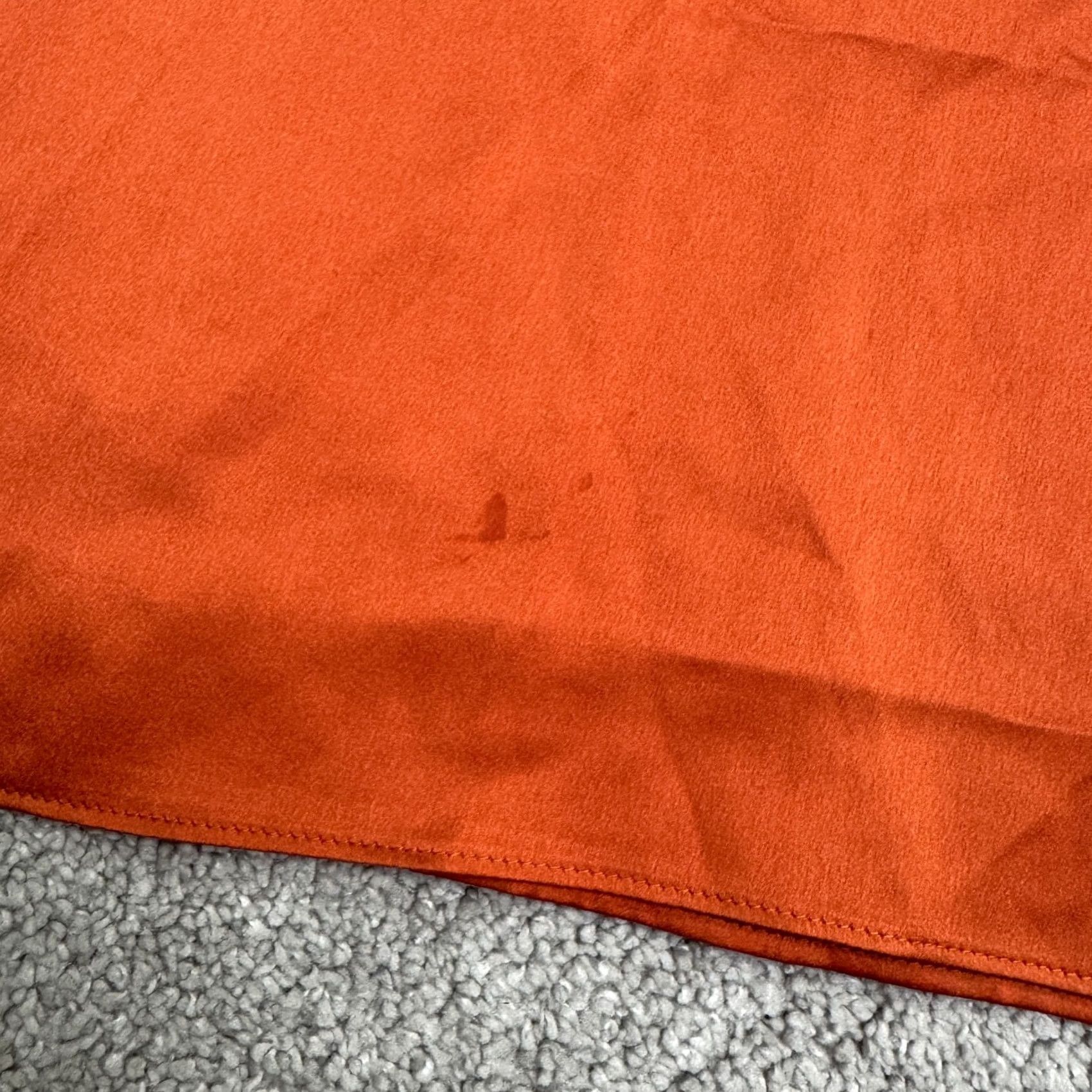 Missguided Missguided Satin Cowl Cami Midi Slip Dress Womens 14 Rust Orange Spaghetti NWT Size XL / US 12-14 / IT 48-50 - 4 Thumbnail