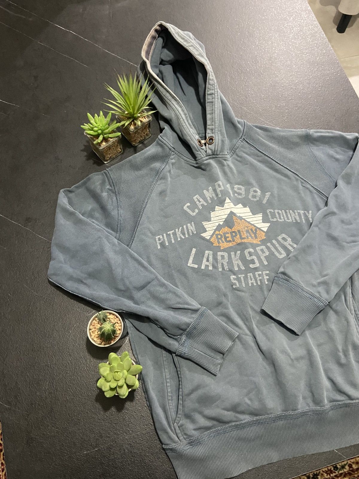 Replay Replay Hoodie M Size US M / EU 48-50 / 2 - 3 Thumbnail