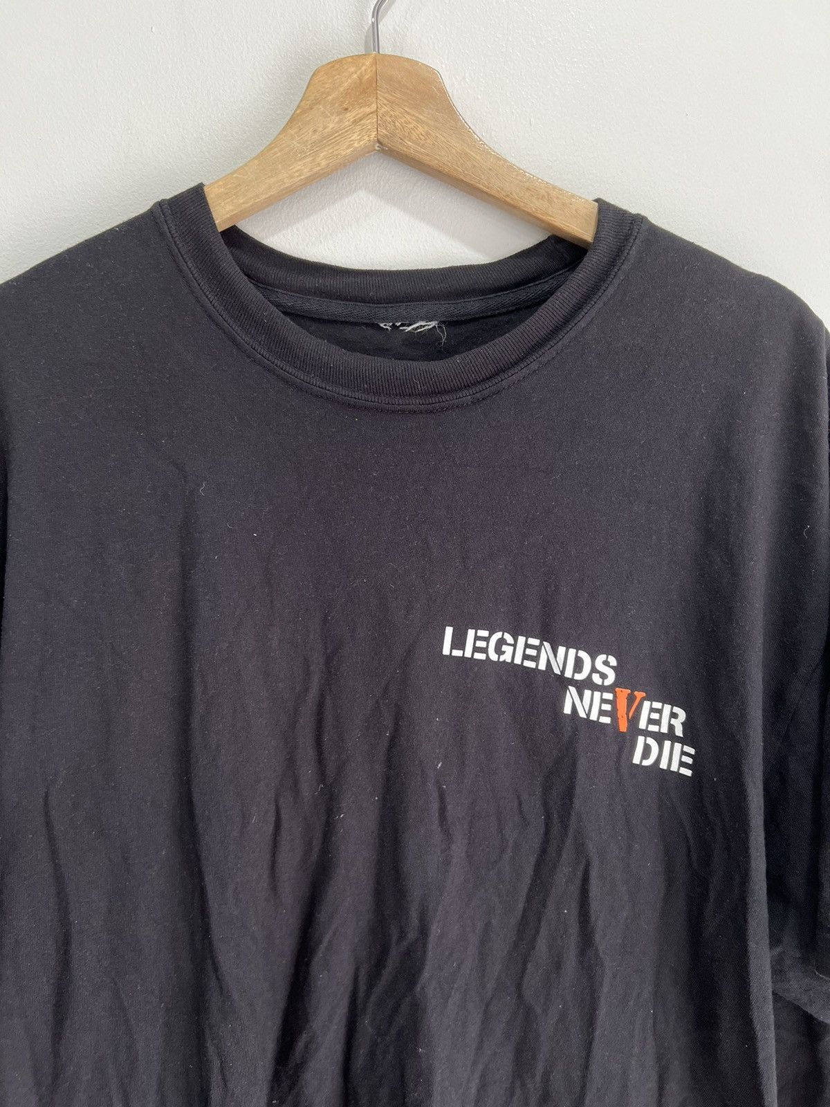 Vlone Vlone Legends Never Die Tee Shirt XL Size US XL / EU 56 / 4 - 4 Thumbnail