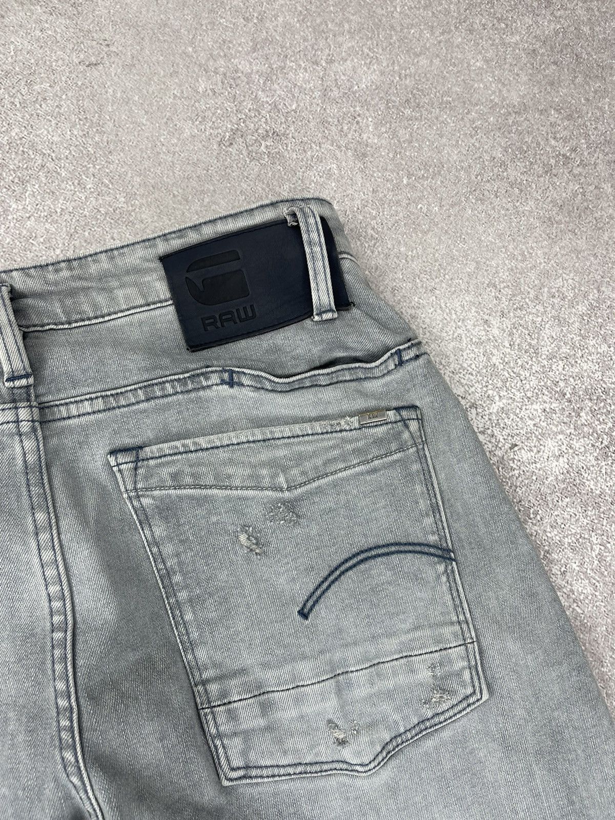 G-Star G-Star Raw Scutar 3D Slim Tapered Denim Jeans Size US 28 / EU 44 - 13 Thumbnail