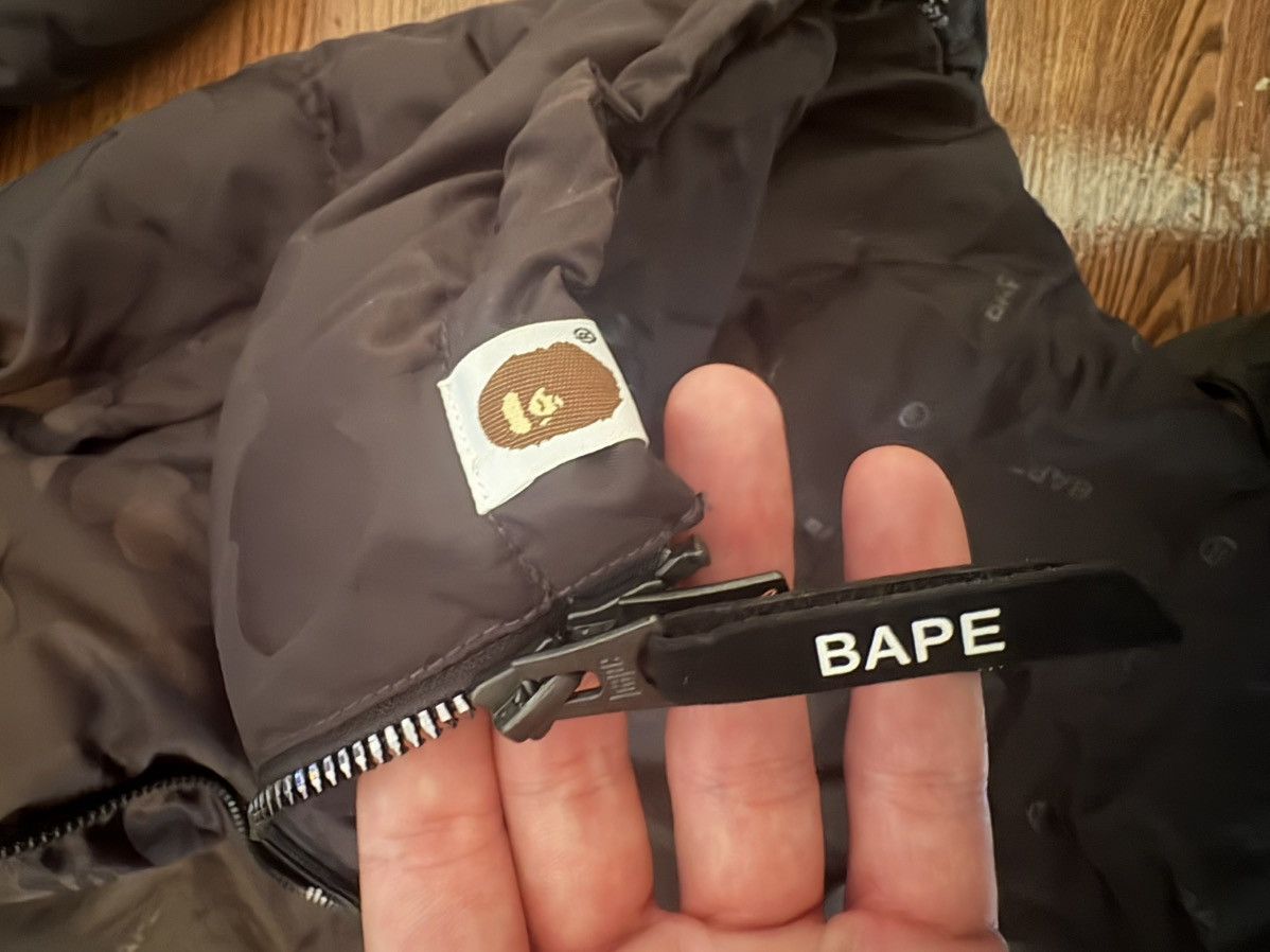 Bape BAPE solid camo Jacquard down puffer jacket Size US M / EU 48-50 / 2 - 6 Thumbnail