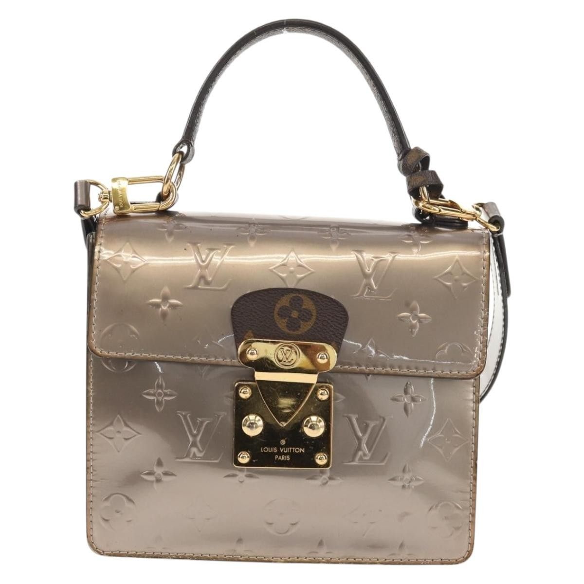Louis Vuitton Louis Vuitton Spring Street NM Handbag Monogram Vernis with Monogram Canvas Size ONE SIZE - 1 Thumbnail