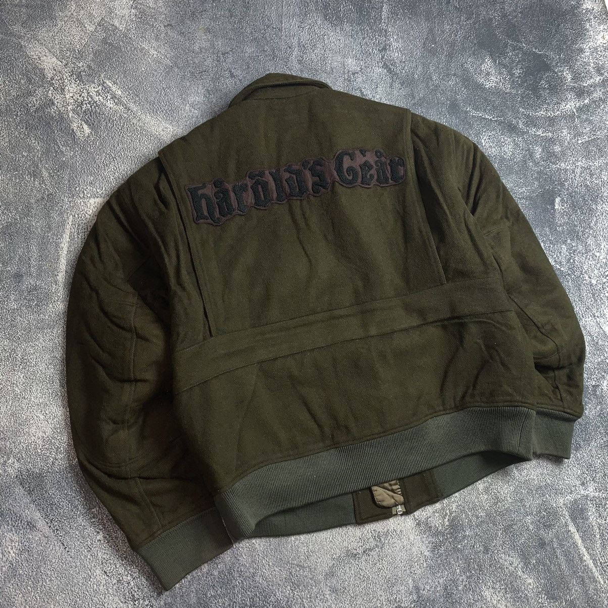 Designer × Japanese Brand × Vintage Harold’s Gear Biker Wool Jacket Size US M / EU 48-50 / 2 - 11 Thumbnail