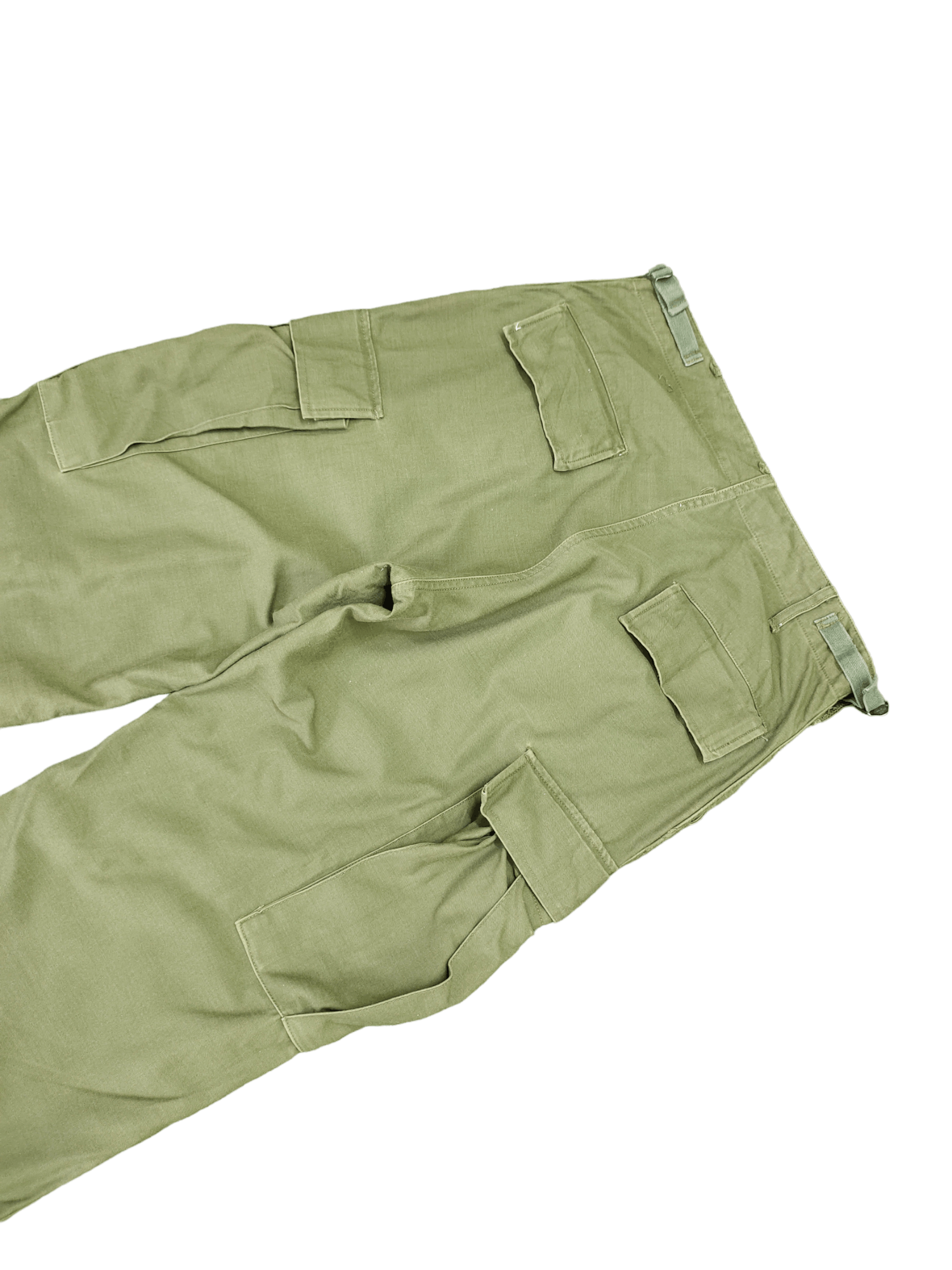 Vintage Vtg OG Us Army Sateen Cargo Pant 60s 70s Nam Era Scovill Usa Size US 31 - 13 Thumbnail