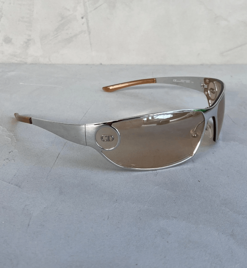 Dior Christian Dior Sunglasses Start Pop Shield Vintage Size ONE SIZE - 1 Thumbnail