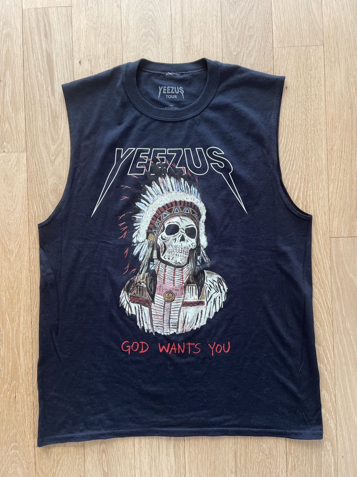 Kanye West Yeezus tour tank Size US L / EU 52-54 / 3 - 1 Thumbnail
