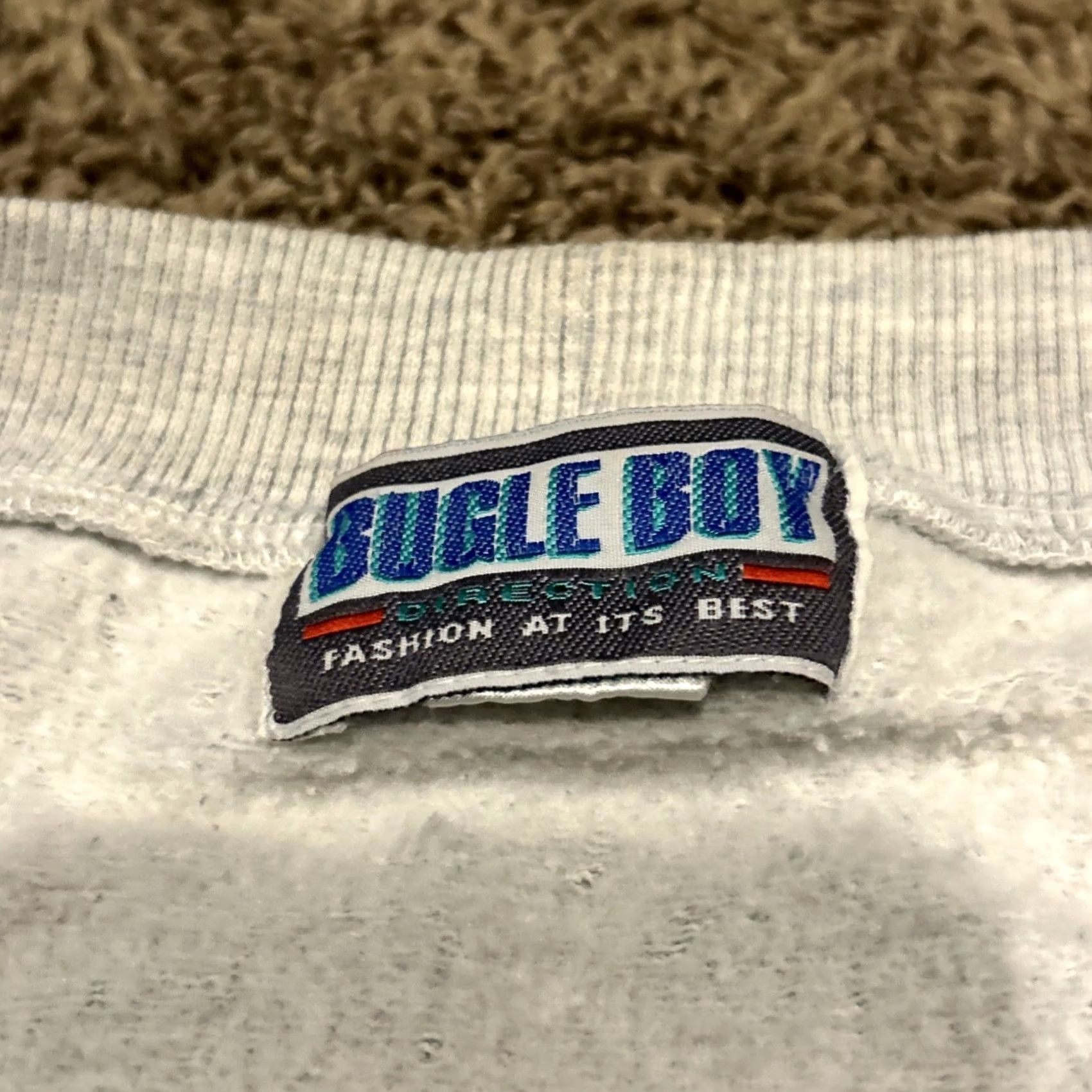 Bugle Boy VINTAGE Bugle Boy Cardigan Sweater Mens L Striped Knit V-Neck Cotton A46 Size US L / EU 52-54 / 3 - 4 Thumbnail