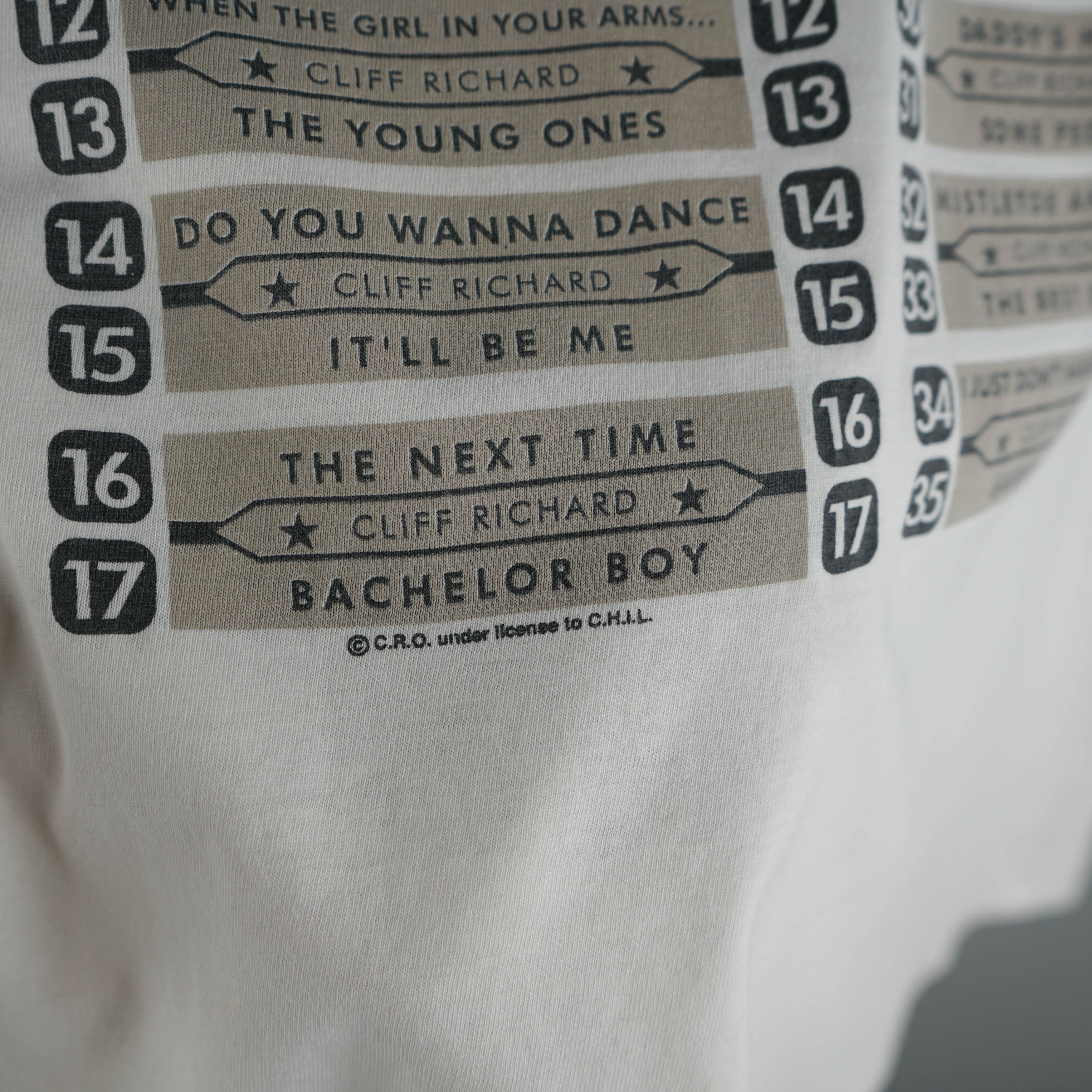 Band Tees × Vintage Vintage 1994 Cliff Richard T-Shirt Size US XL / EU 56 / 4 - 17 Thumbnail