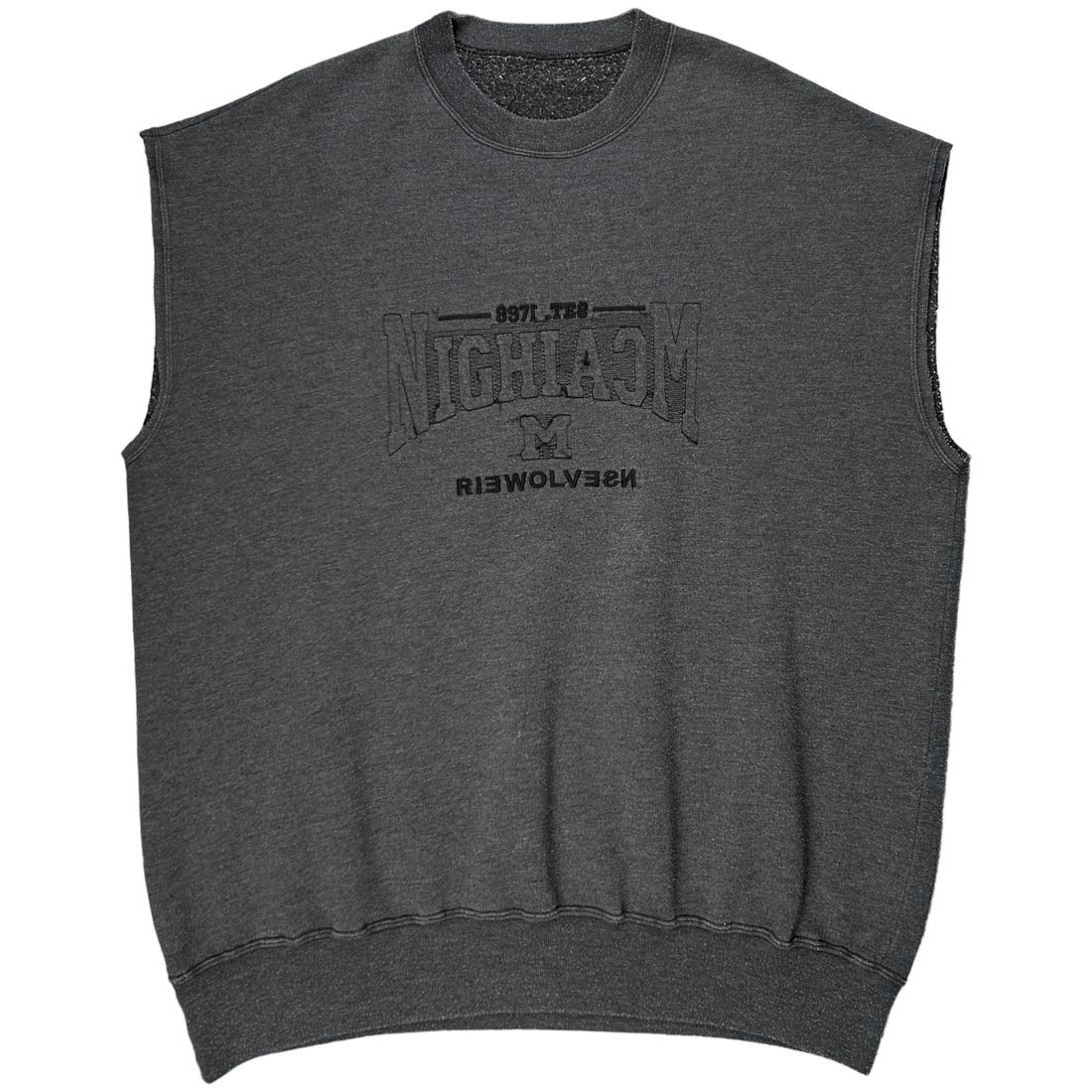 Maison Margiela Maison Martin Margiela Michigan Wolverines Reversed College Sweater - AW05 Size US L / EU 52-54 / 3 - 6 Thumbnail