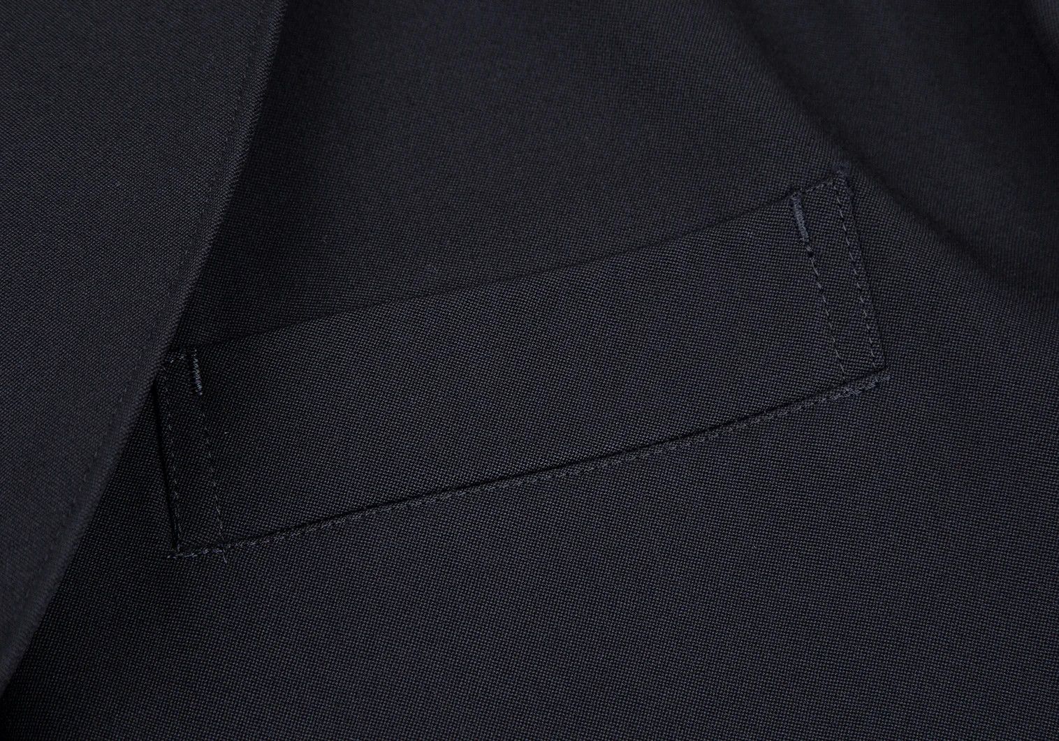 Yohji Yamamoto Yohji Yamamoto Wool Tailored Jacket Navy S Size US S / EU 44-46 / 1 - 4 Thumbnail