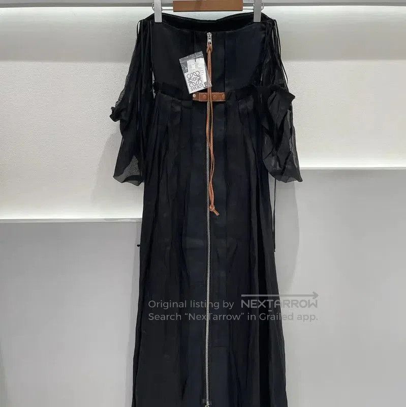 Loewe Loewe Black Maxi Dress for Women . Size XXS / US 00 / IT 34 - 2 Thumbnail