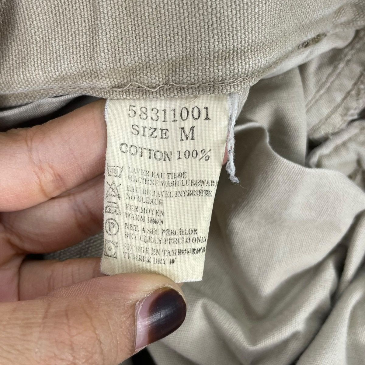 Japanese Brand All in All Japan Heavy Cotton Pants Size US 35 - 8 Thumbnail