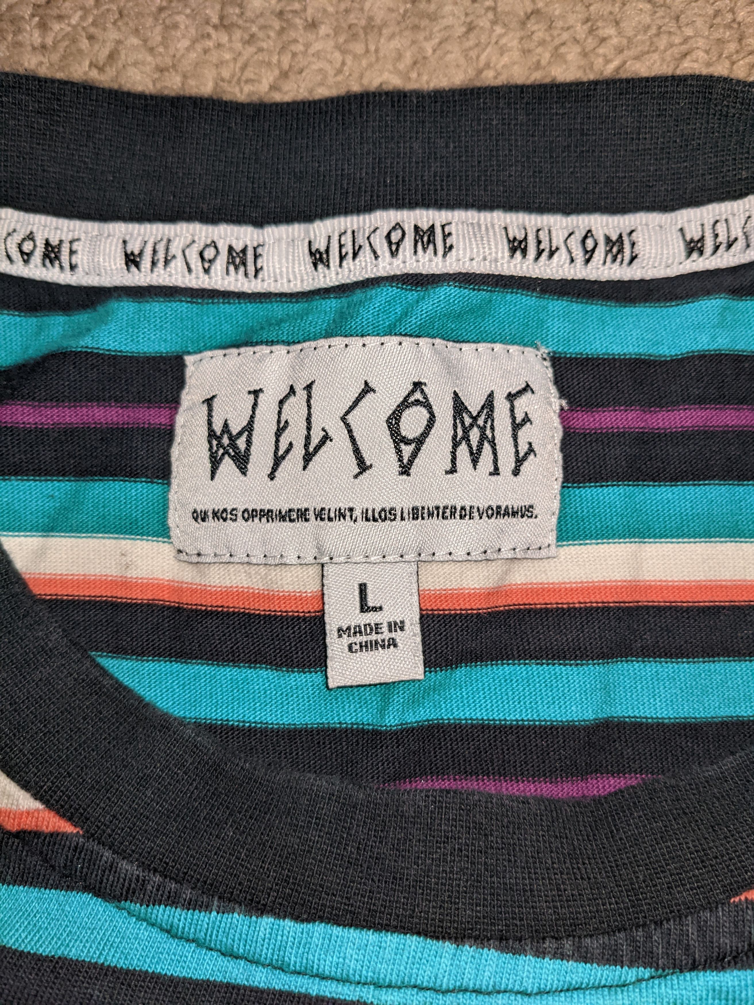 Welcome Skateboards Welcome T Shirt Size US L / EU 52-54 / 3 - 4 Thumbnail