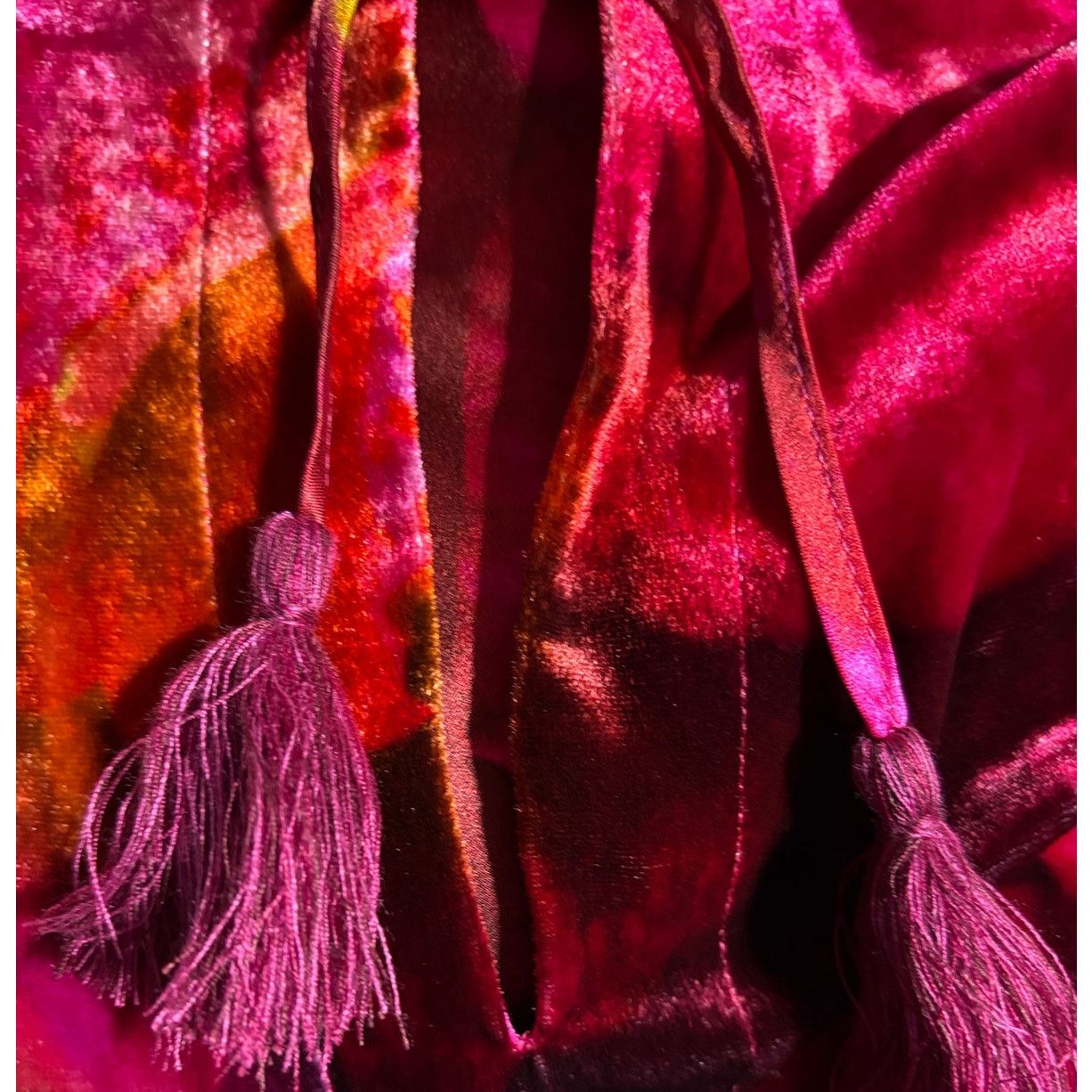 Johnny Was Size XXL | JOHNNY WAS Vesna Velour Silk-Blend Shift Dress Size XXL / US 16-18 / IT 52-54 - 5 Thumbnail