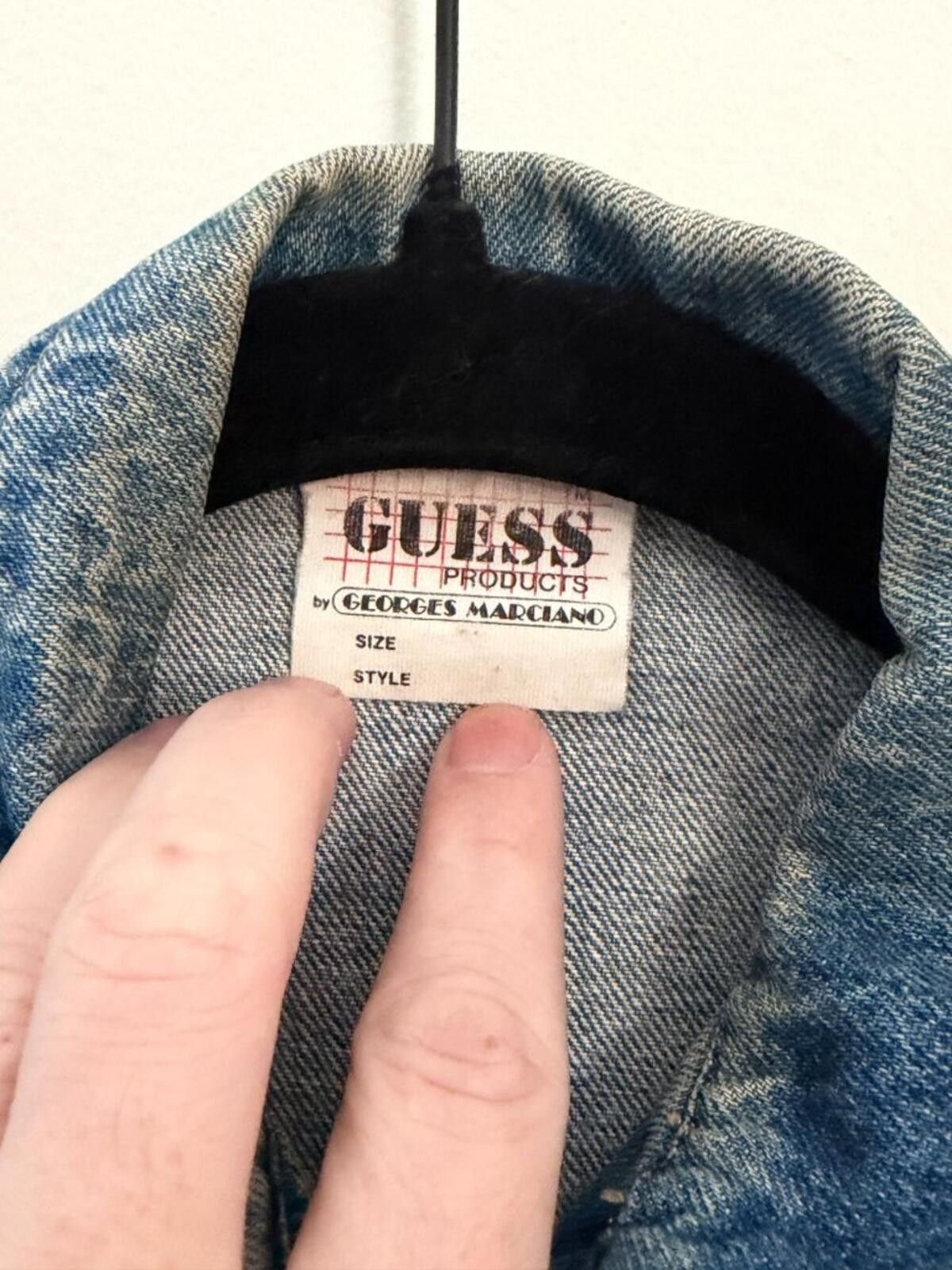 Guess VINTAGE 80'S GUESS DENIM SKATER VEST SMALL Size US S / EU 44-46 / 1 - 3 Thumbnail