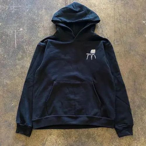 Japanese Brand Washed vintage table pattern loose hoodie Size US L / EU 52-54 / 3 - 2 Thumbnail