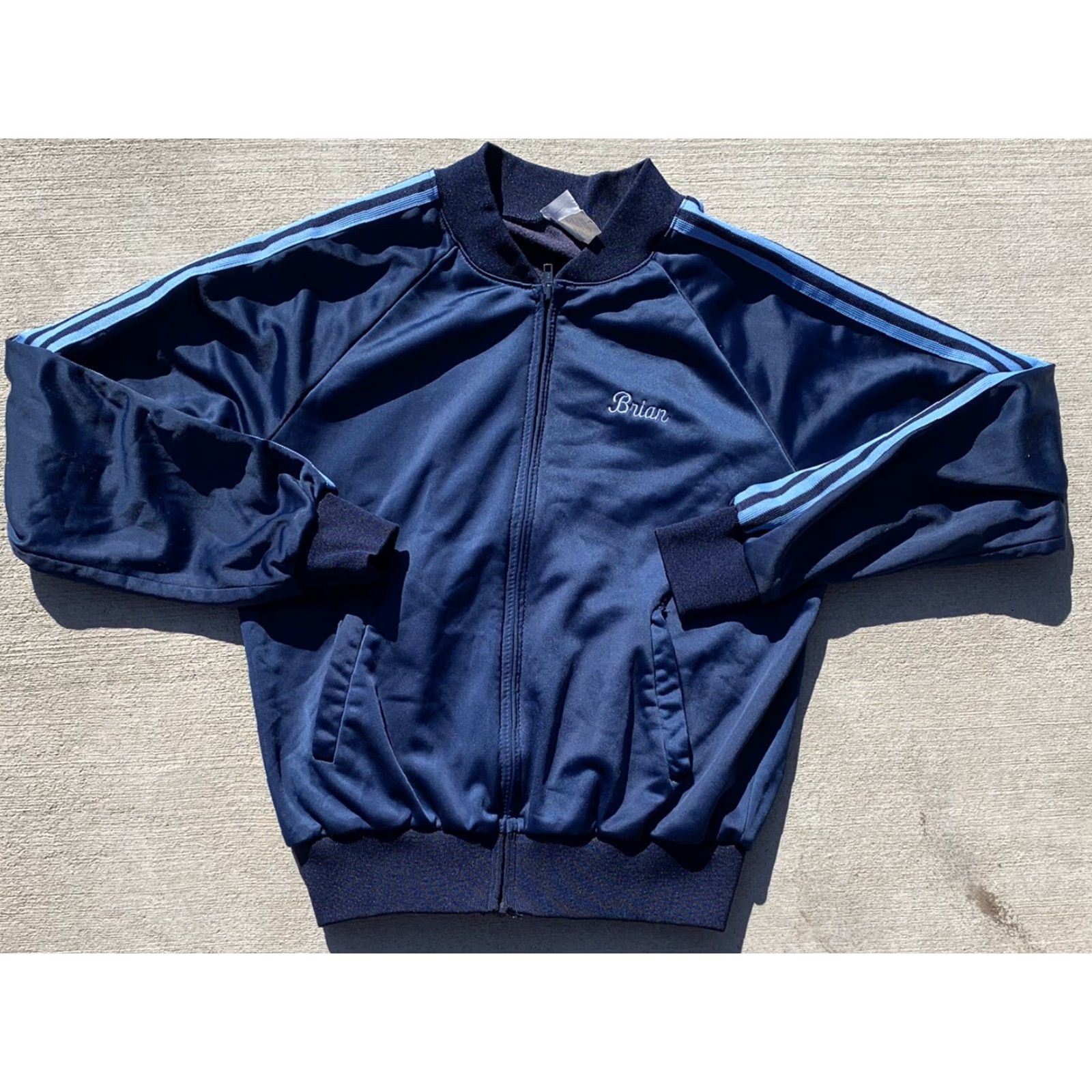 Vintage VINTAGE Purcells Activewear Track Jacket San Ramon Arsenals L Blue Men's Shirt or Jacket Size US L / EU 52-54 / 3 - 5 Thumbnail