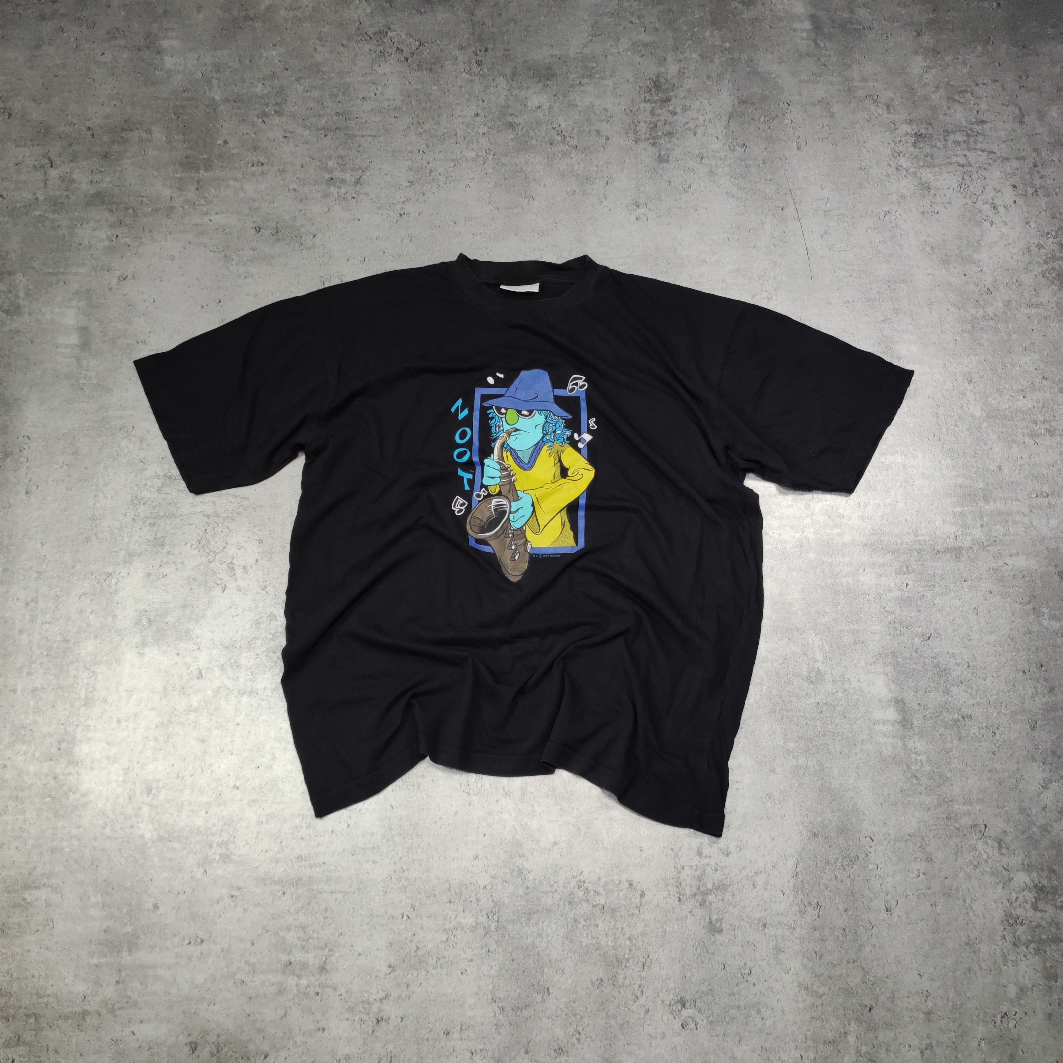 Vintage Vintage RARE 1994 OG Muppets Zoot Baker Street Promo Tee Size US XL / EU 56 / 4 - 1 Thumbnail