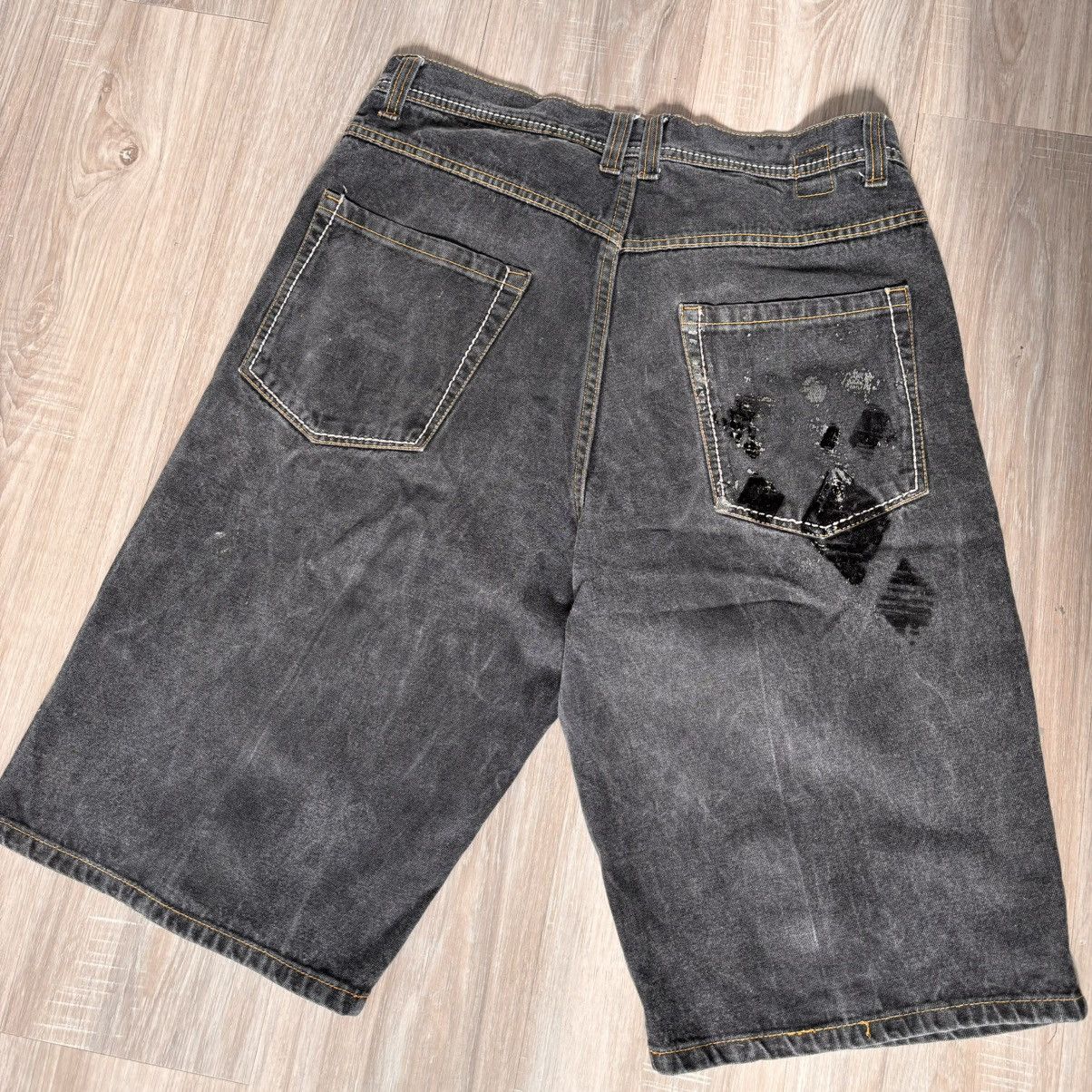 Karl Kani Kani Gold Jorts Size US 36 / EU 52 - 4 Thumbnail