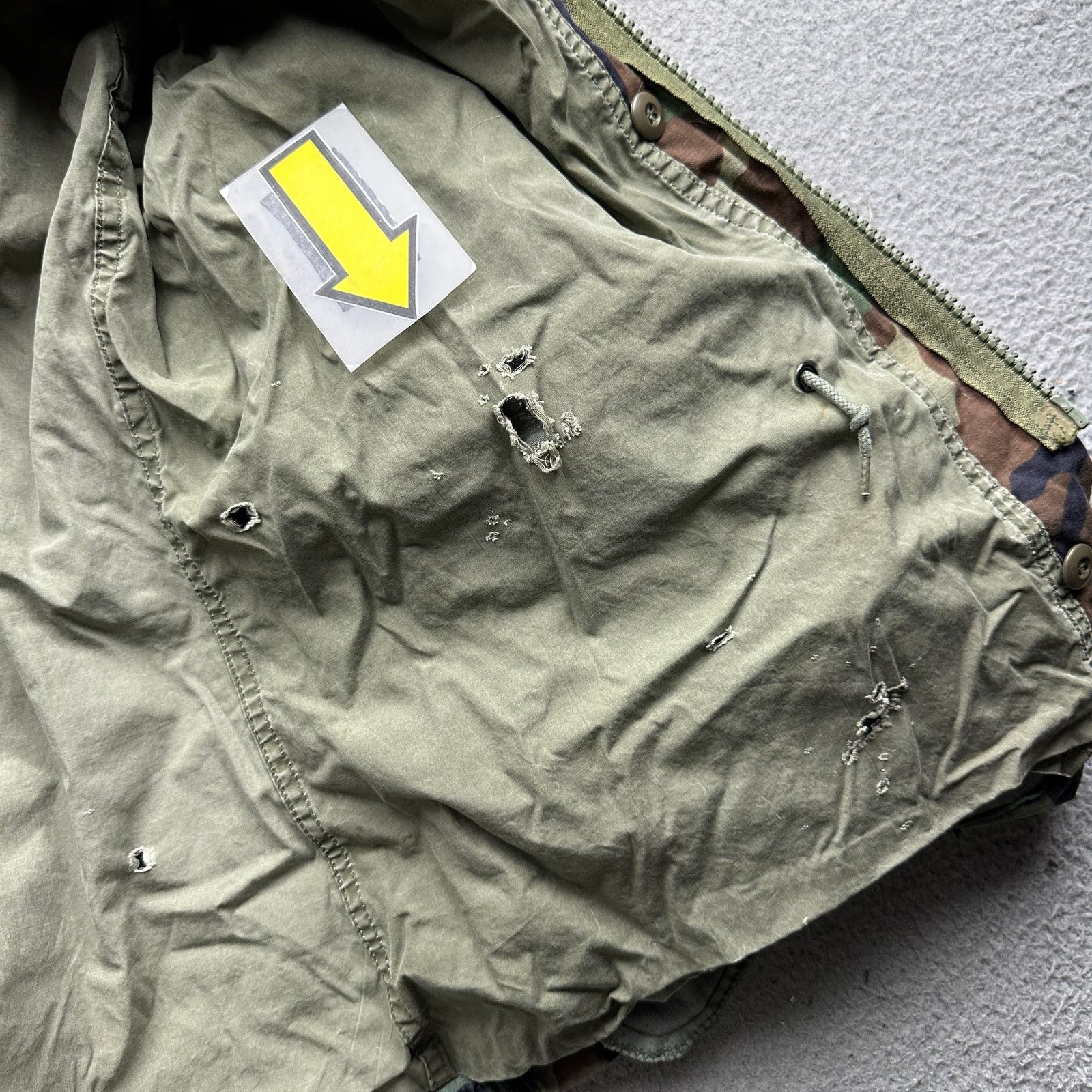 Other Vintage US Army M-65 Field Jacket Men S Military Camouflage Size US S / EU 44-46 / 1 - 11 Thumbnail