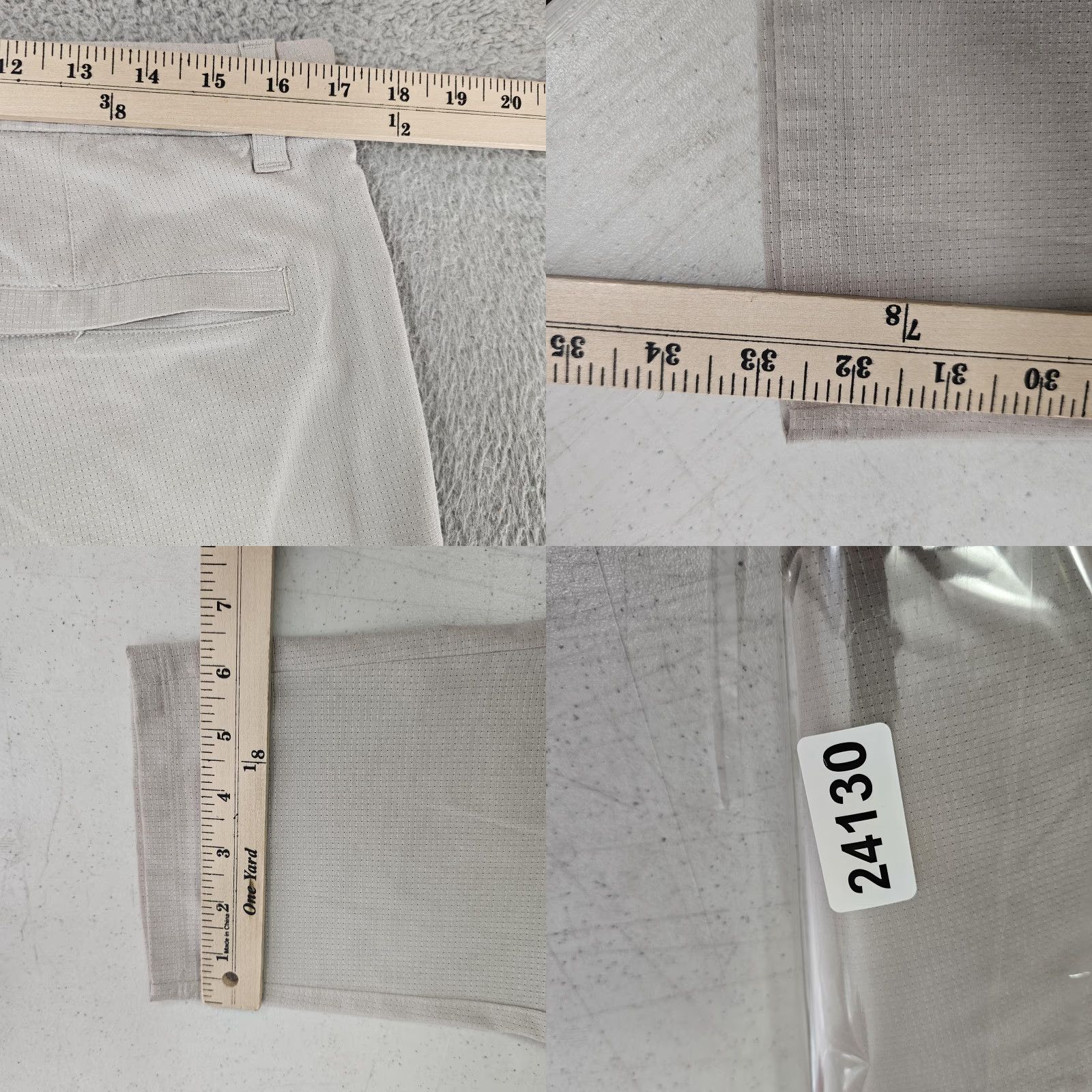 Lululemon Lululemon Ventlight Commission Pants Mens Size 33 Beige Slim Fit Stretch Golf Chino Casual Travel Flat Front Zip Pocketes Size US 33 - 8 Thumbnail