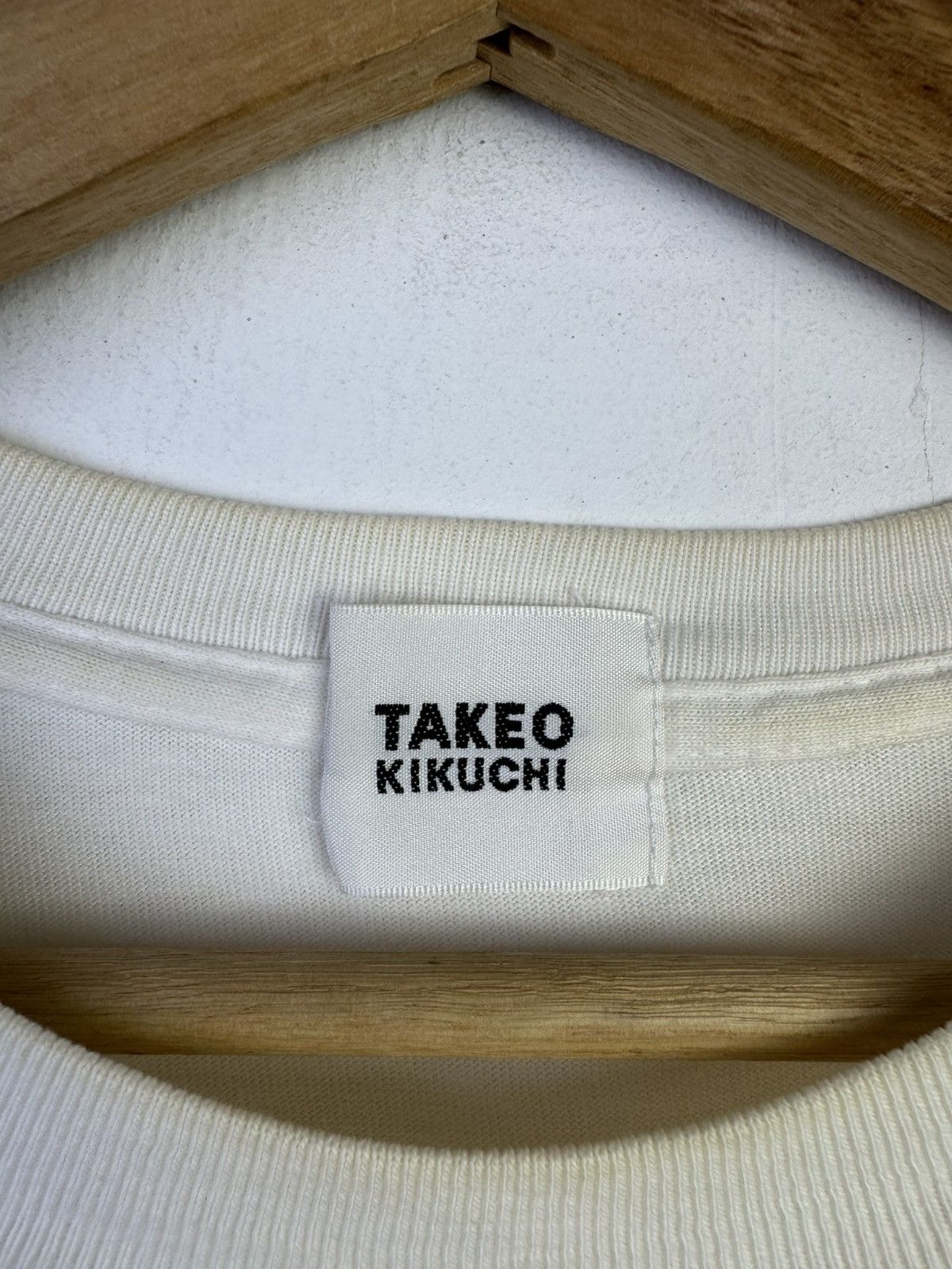 Takeo Kikuchi Vintage TAKEO KIKUCHI “ Drug Stare Man “ T SHIRT Size US L / EU 52-54 / 3 - 6 Thumbnail