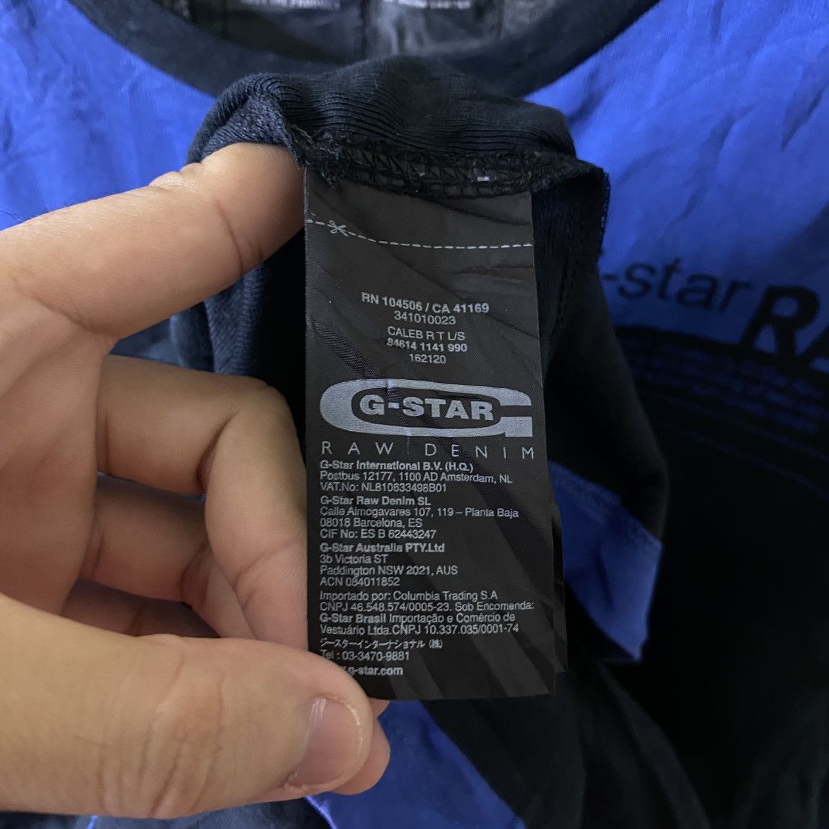G-Star G Star Raw Two Tone LS T Shirt Size US S / EU 44-46 / 1 - 5 Thumbnail