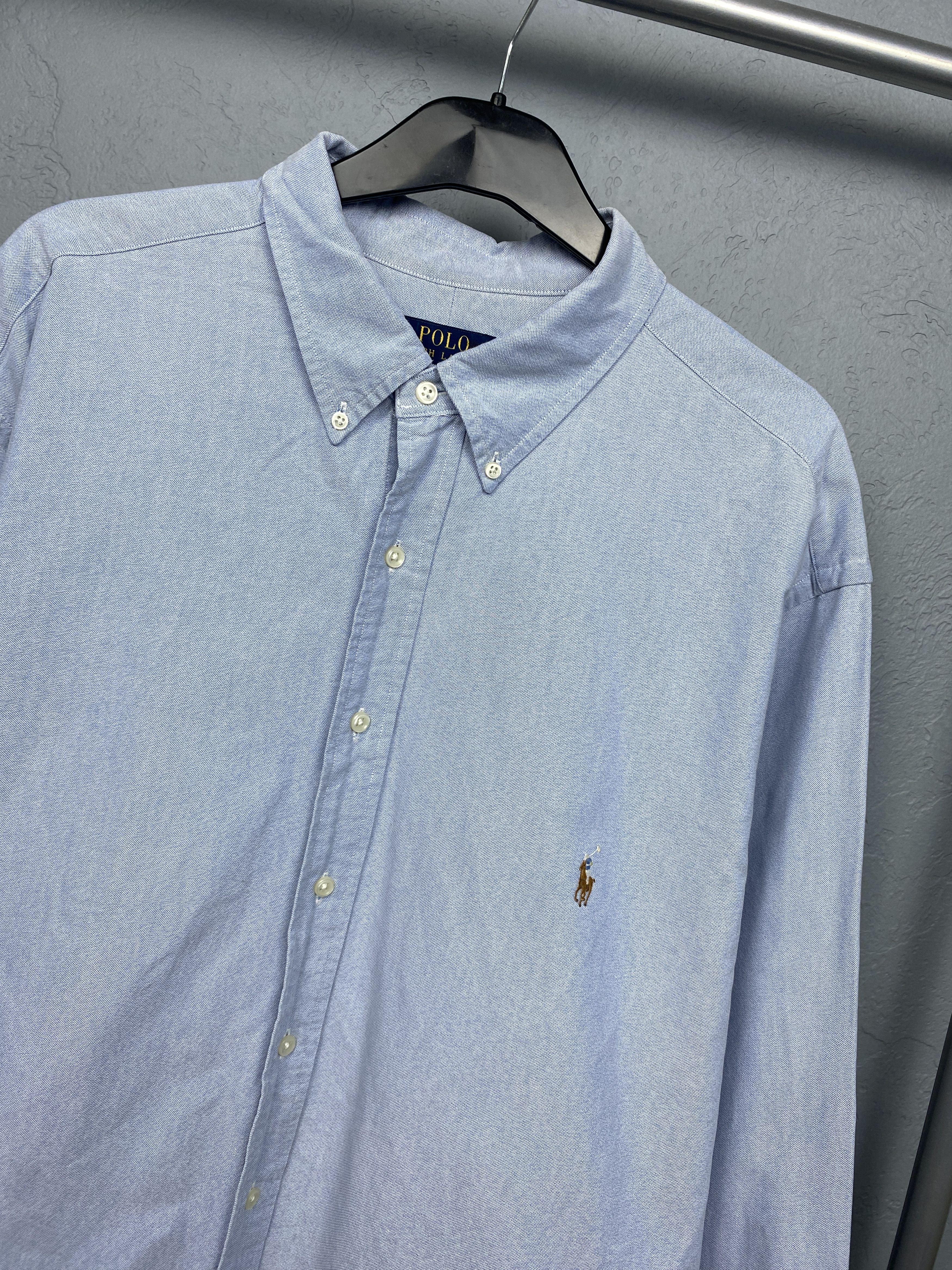 Polo Ralph Lauren × Ralph Lauren Polo Ralph Lauren Mens Long Sleeve Shirt Size 2XLT Size US XXL / EU 58 / 5 - 2 Thumbnail