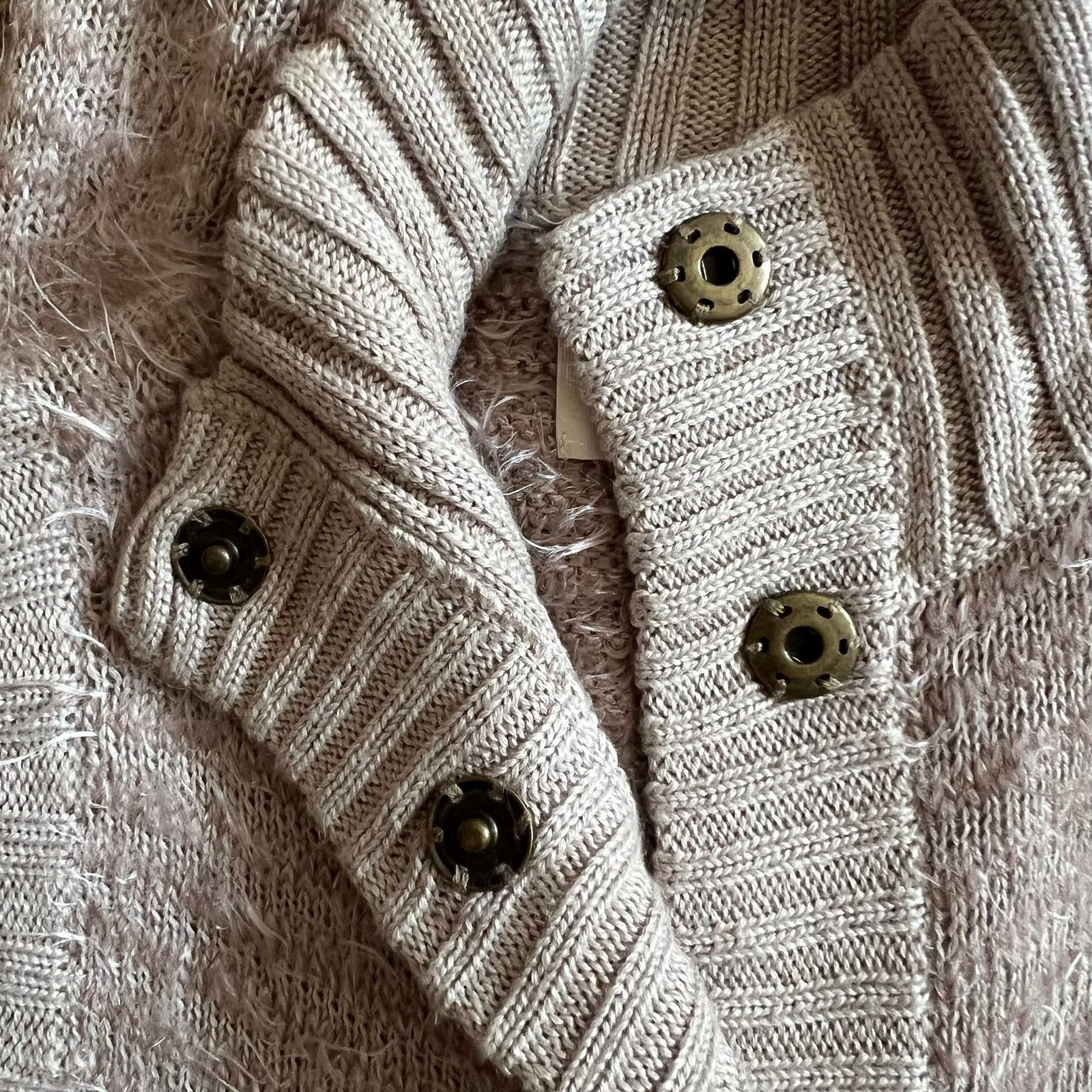 Other RACHEL ROY Beige Eyelash Knit Sleeveless Vest, Medium Size M / US 6-8 / IT 42-44 - 6 Thumbnail