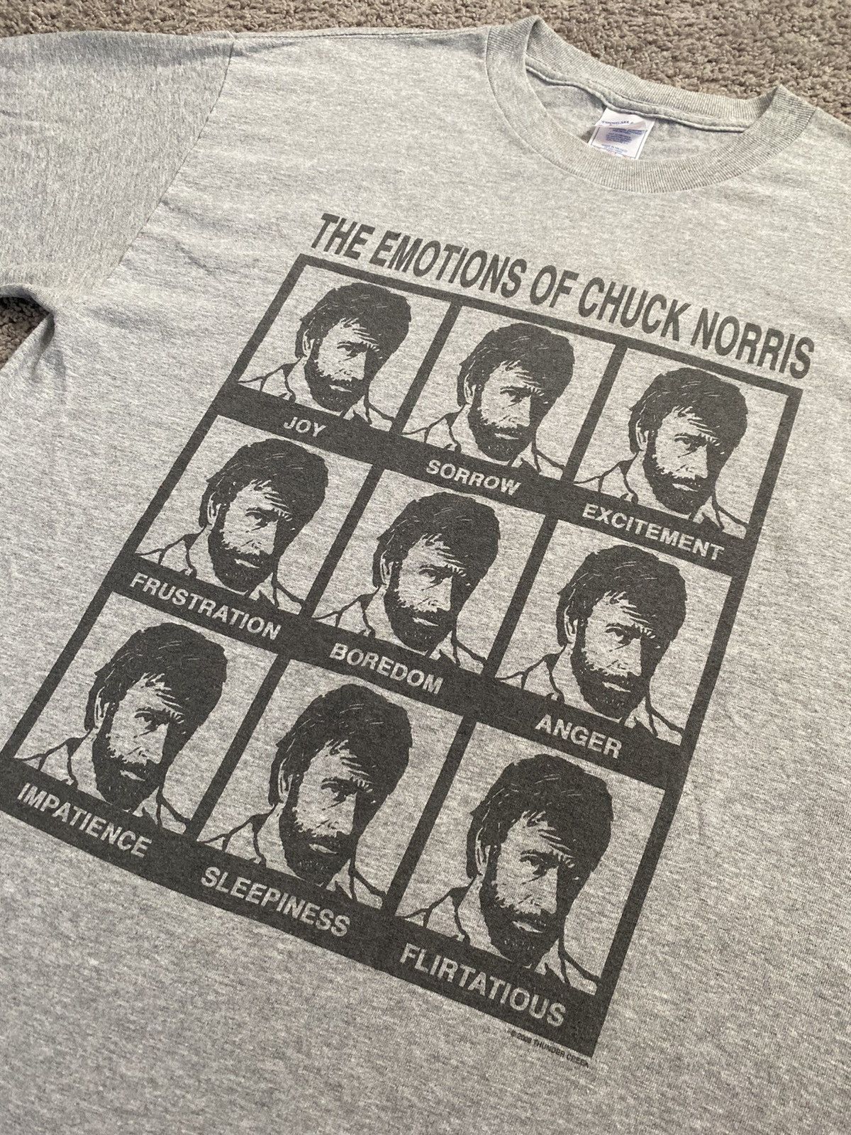 Vintage Vintage Chuck Norris Tee Size US L / EU 52-54 / 3 - 2 Thumbnail