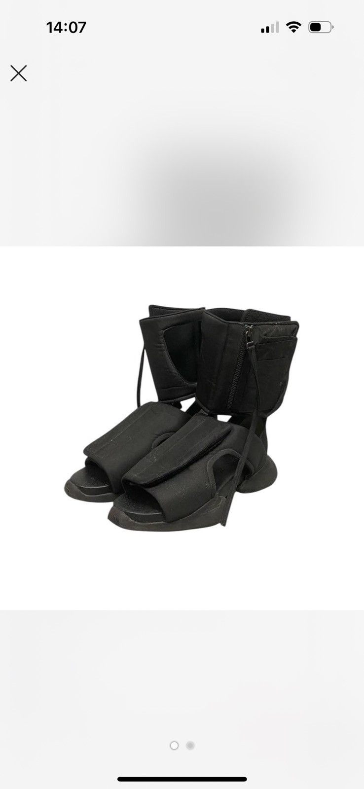 Rick Owens Rick Owens Cargo sandals Size US 8.5 / IT 38.5 - 1 Thumbnail