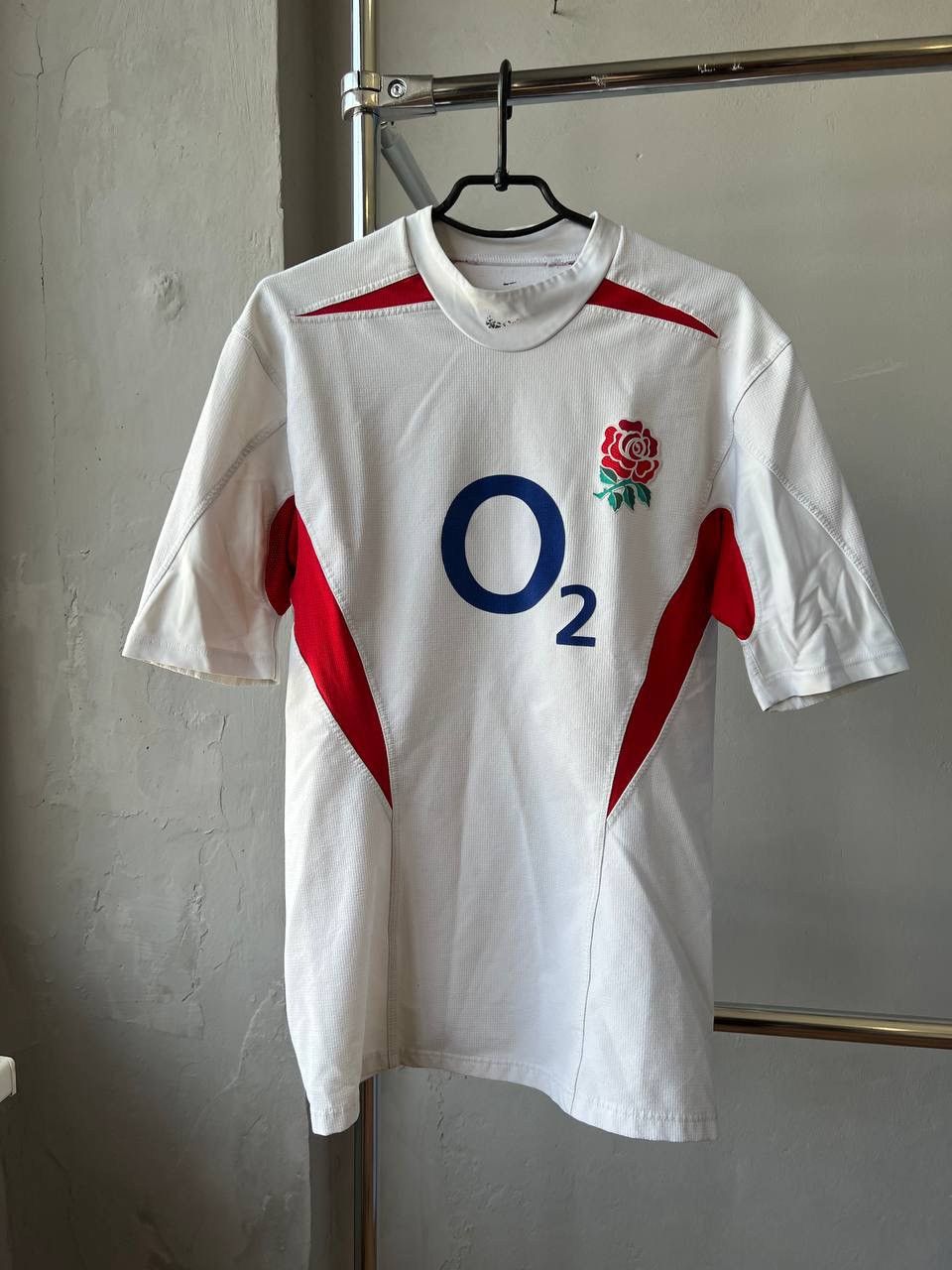 Vintage 2003/4 ENGLAND TEAM HOME RUGBY UNION NIKE JERSEY SHIRT SZ L Size US L / EU 52-54 / 3 - 2 Thumbnail