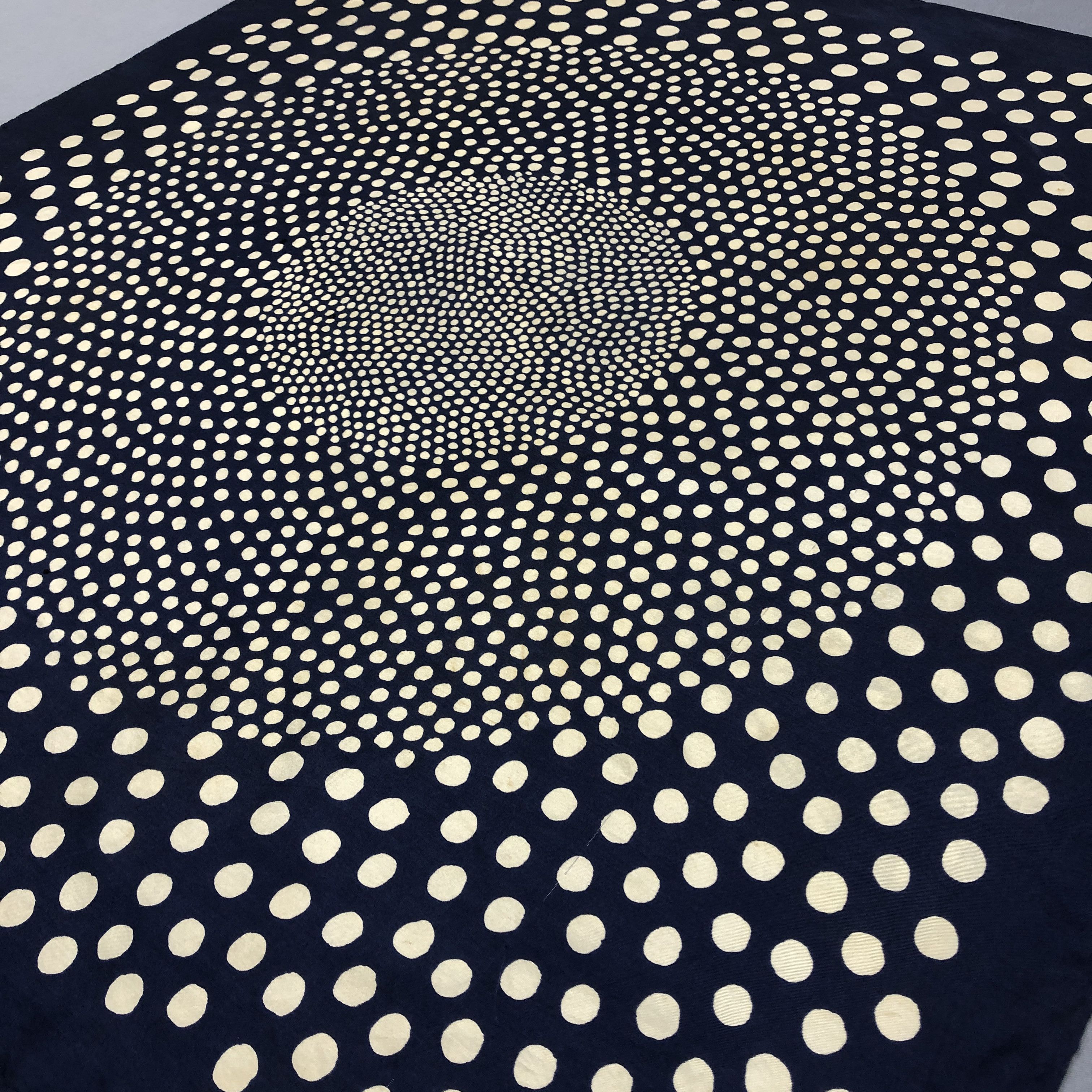 Other × Vintage Vintage Echo SILK Scarf Polka Dot Twill Stole Wraps Scarves Size ONE SIZE - 6 Thumbnail