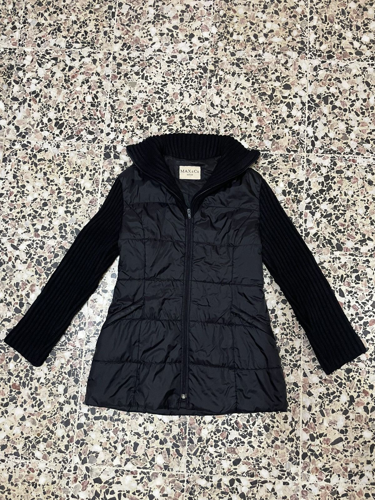 MAX&Co. MAX & CO. Active Jacket Designer Italy Quilted Shawl collar Size S / US 4 / IT 40 - 10 Thumbnail