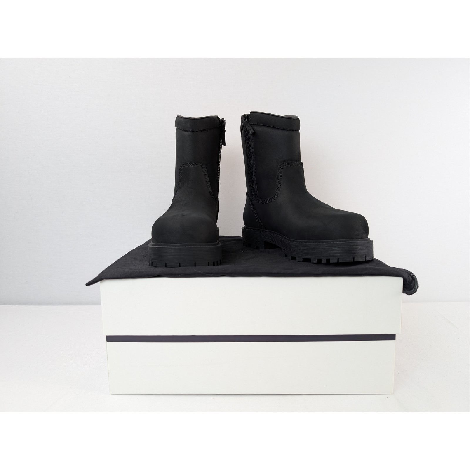 Givenchy o1rshd1 Zip High Boots in Black Size US 9 / EU 42 - 18 Thumbnail
