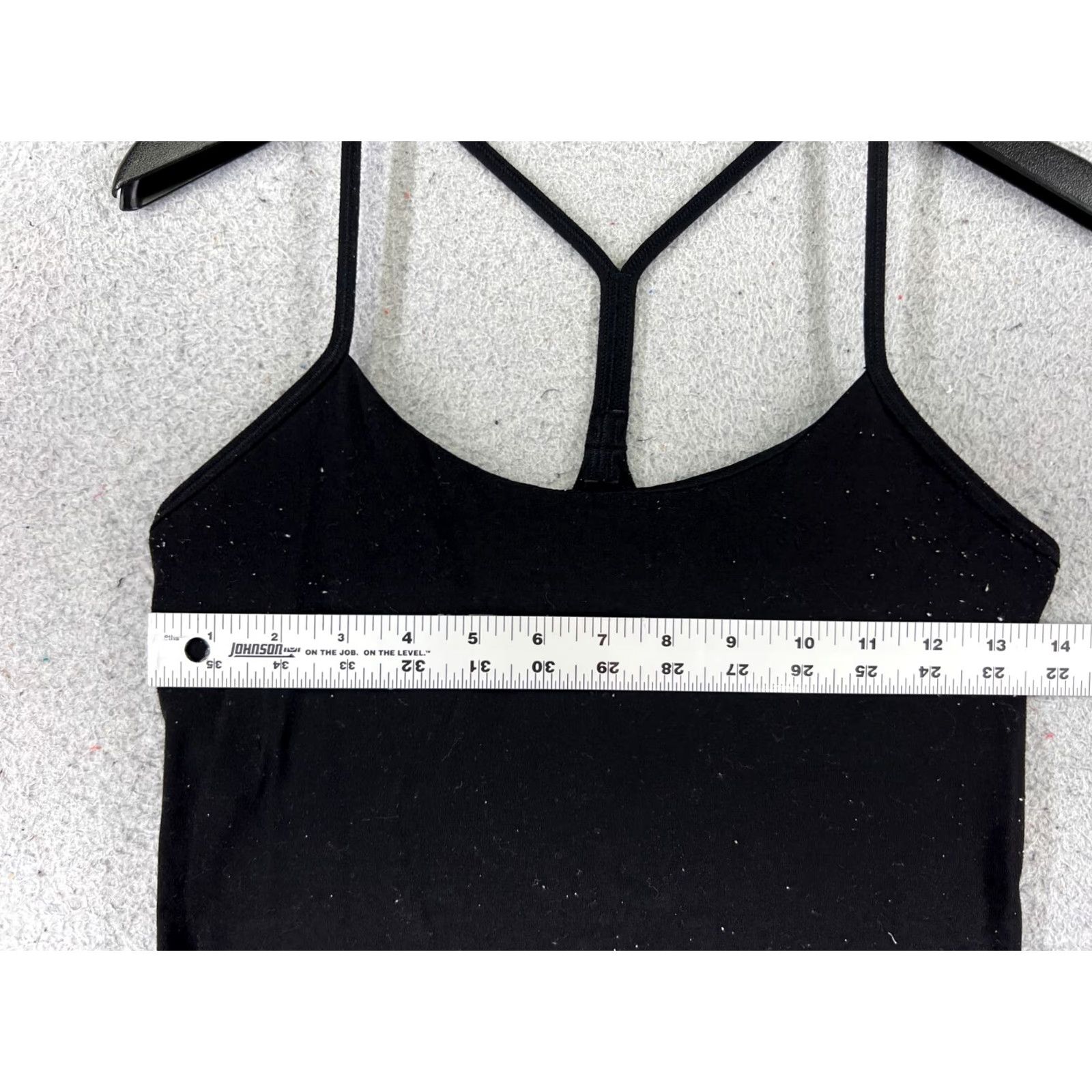 Lululemon Lululemon Shirt Women Tank Black Built-In Bra Light Support W1AHXS 6 Sleeveless Racerback Round Neck Casual Workwear (Adult) Womens Size M / US 6-8 / IT 42-44 - 6 Thumbnail