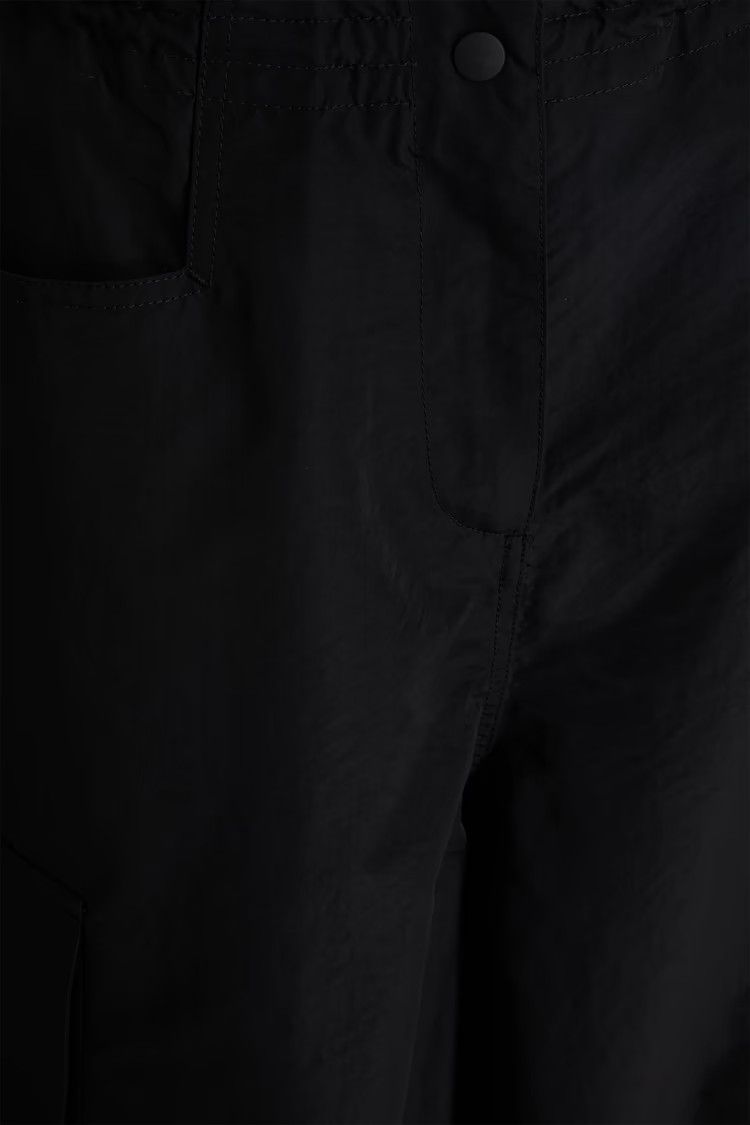 Palm Angels o1y1125 Cargo Sweatpant in Black Size 28" / US 6 / IT 42 - 4 Thumbnail