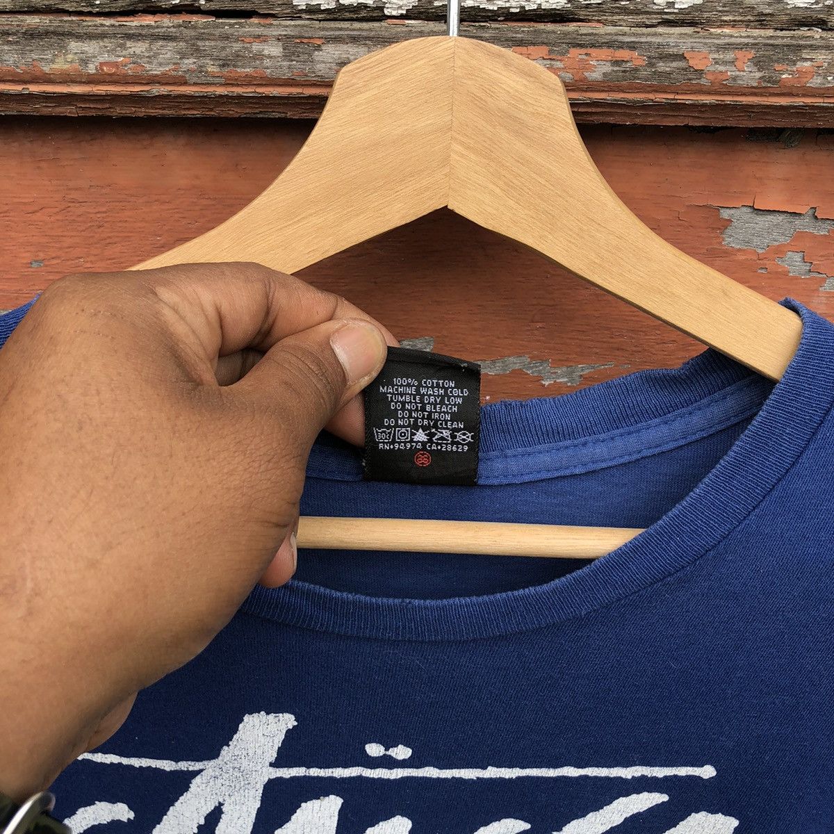 Stussy 🔥Distressed🔥 Vintage y2k Stussy Peace And Prosperity Tee Size US XL / EU 56 / 4 - 7 Thumbnail