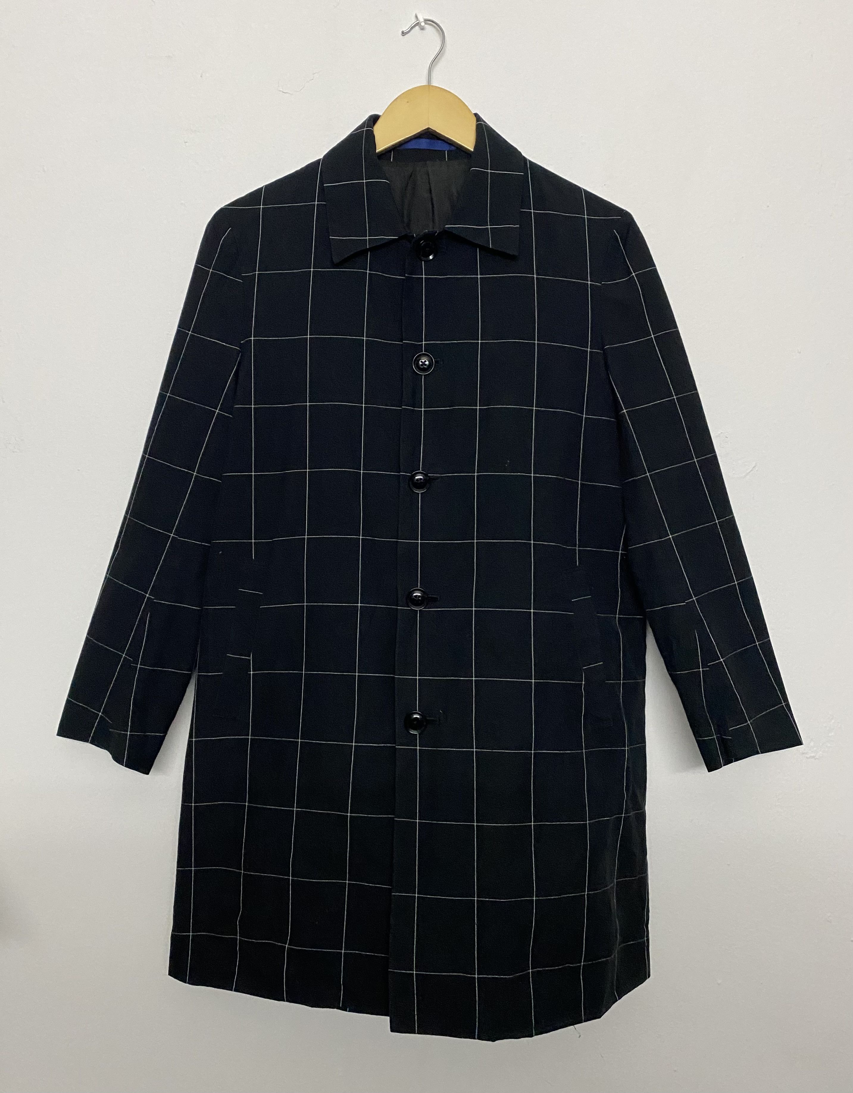 STUDIOUS Studious Japanese Designer Trench Coat Jacket Size US S / EU 44-46 / 1 - 1 Thumbnail