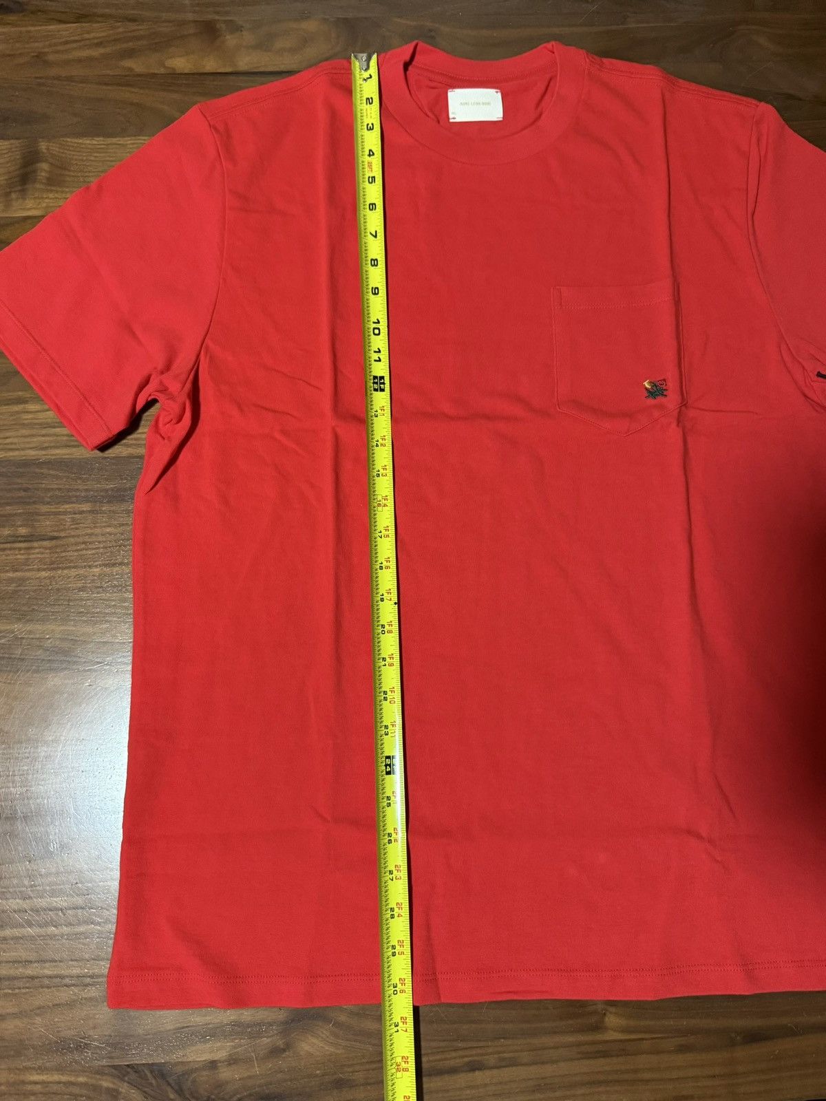 Aime Leon Dore Aime Leon Dore ALD Crest Pocket Tee in True Red Size XL Size US XL / EU 56 / 4 - 5 Thumbnail