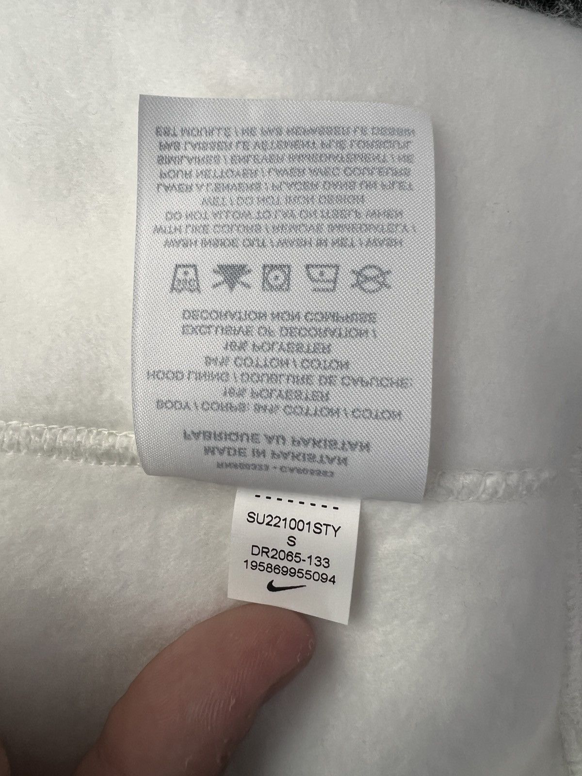 Jacquemus × Nike Nike x Jacquemus Le Hoodie “Off-White” / SMALL Size US S / EU 44-46 / 1 - 7 Thumbnail